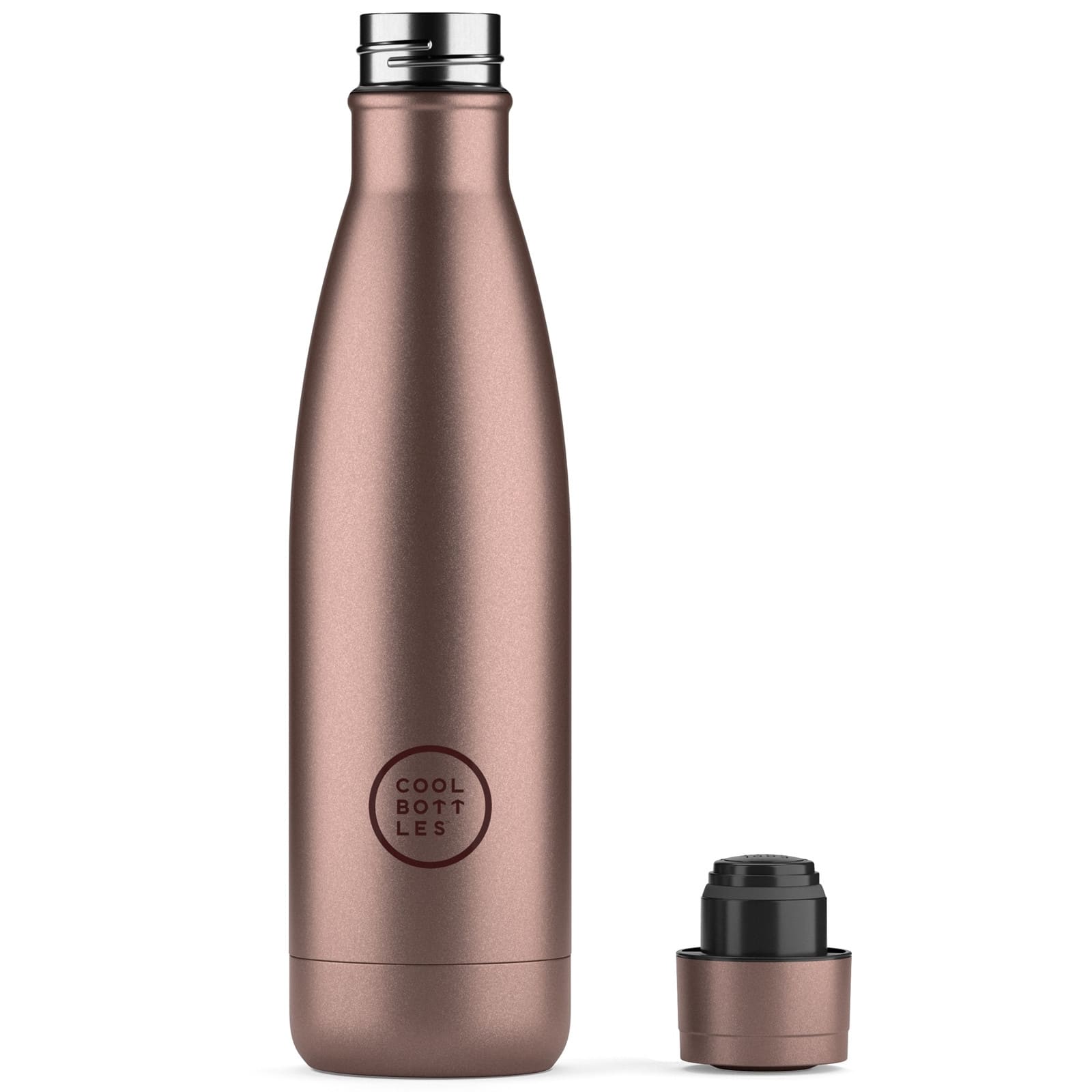 COOL BOTTLES Isolierflasche The Bottle Metallic Rose 500ml