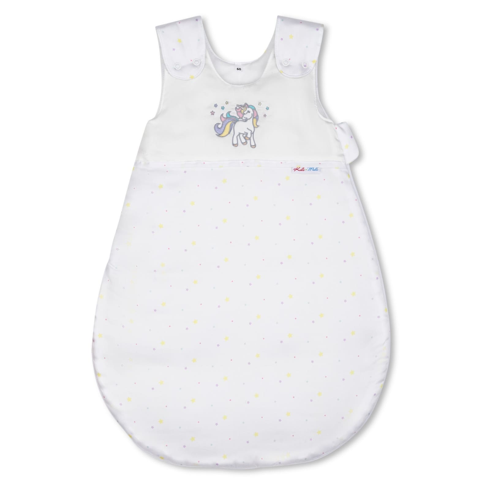 KULI-MULI Schlafsack Lyocell 110 cm Einhorn