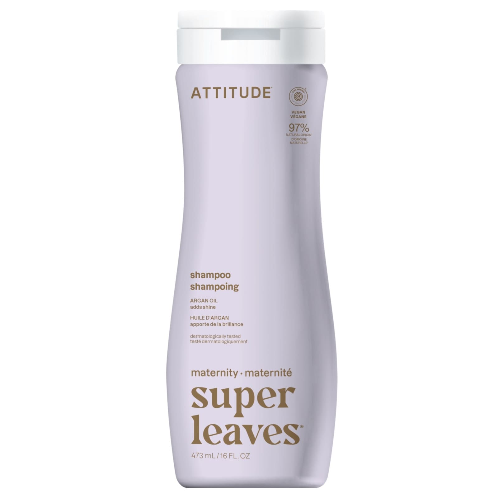 ATTITUDE Super Leaves maternity Shampoo mit Arganöl 473ml