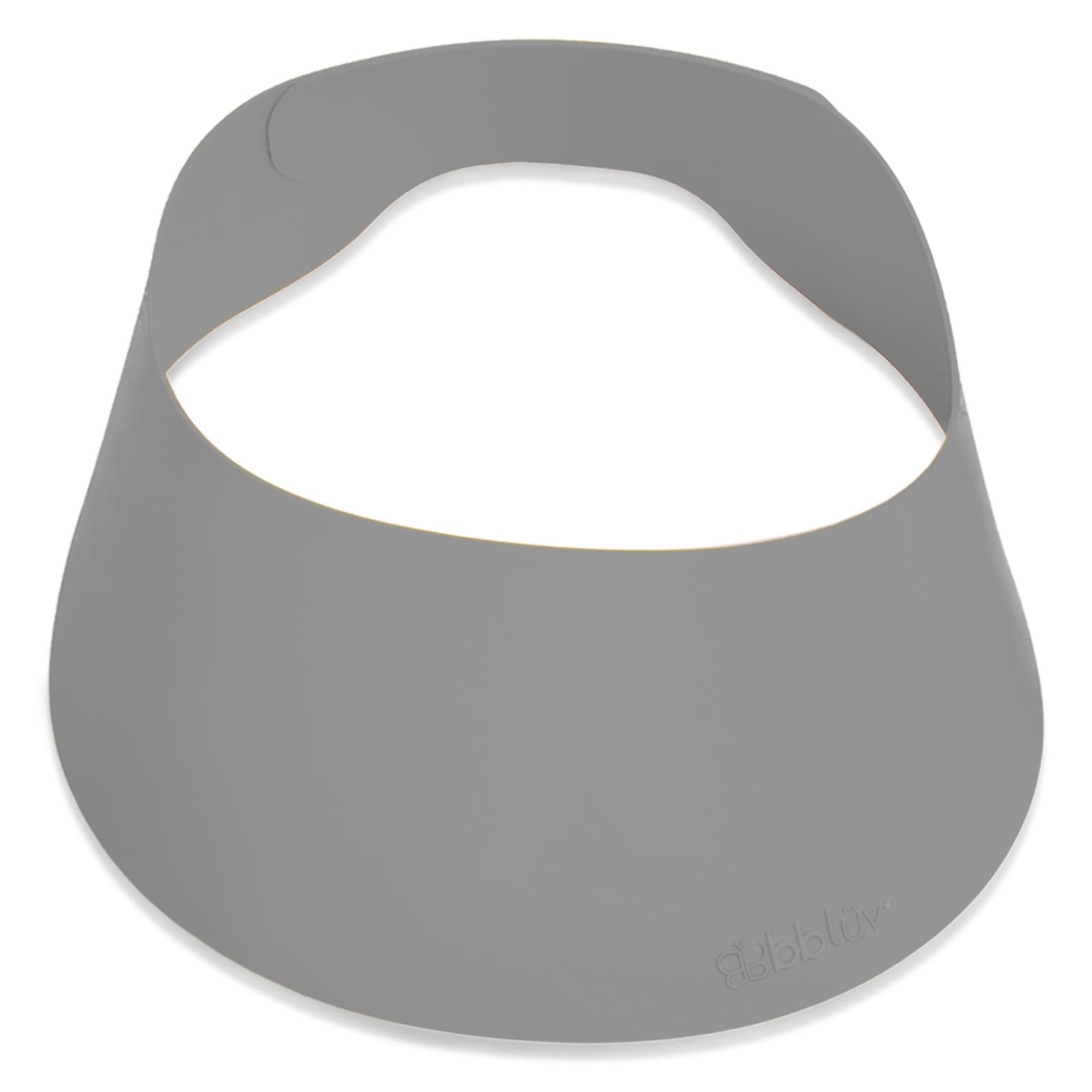 BBLÜV Käp Shampoovisier aus Silikon grau