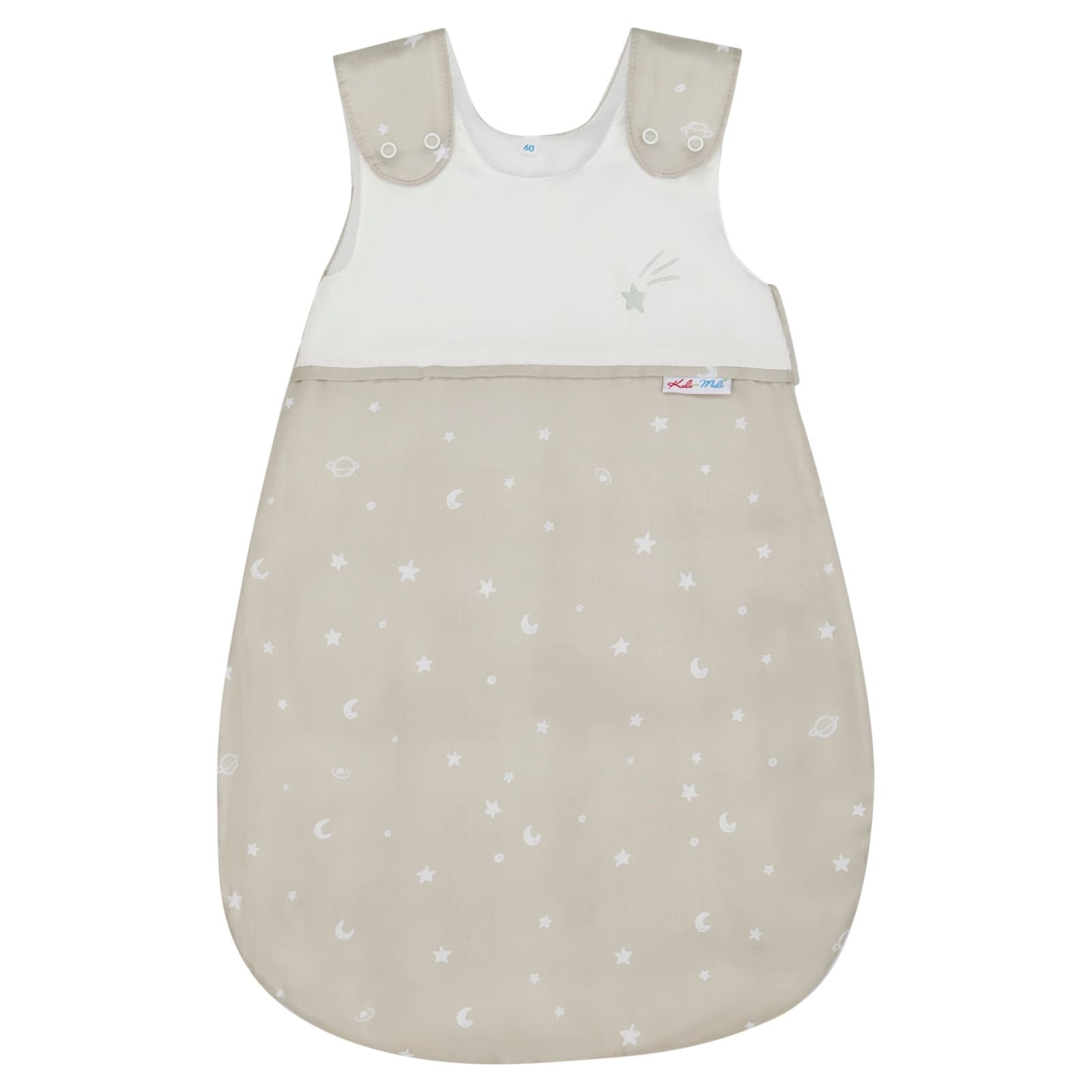 KULI-MULI Sommerschlafsack Lyocell 60 cm Space Stone