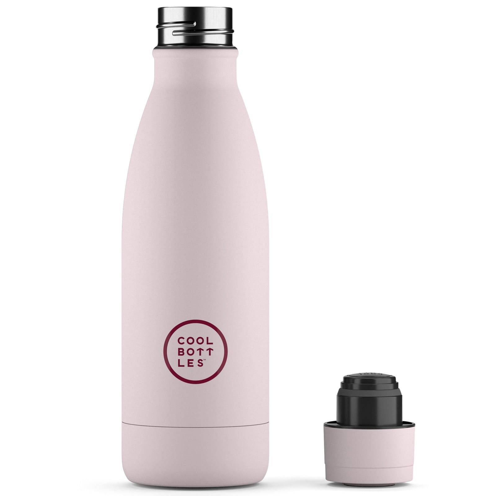 COOL BOTTLES Isolierflasche The Bottle Pastel Pink 350ml