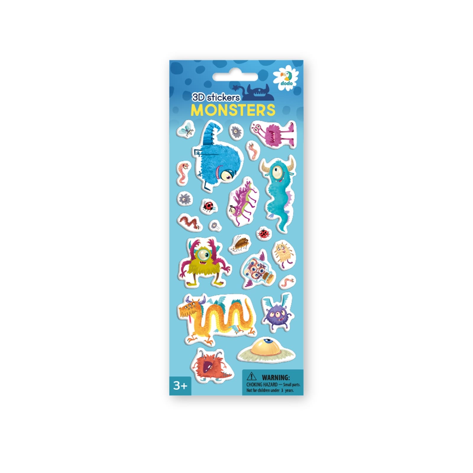 DODO 3D Stickerset Monster, 36M+