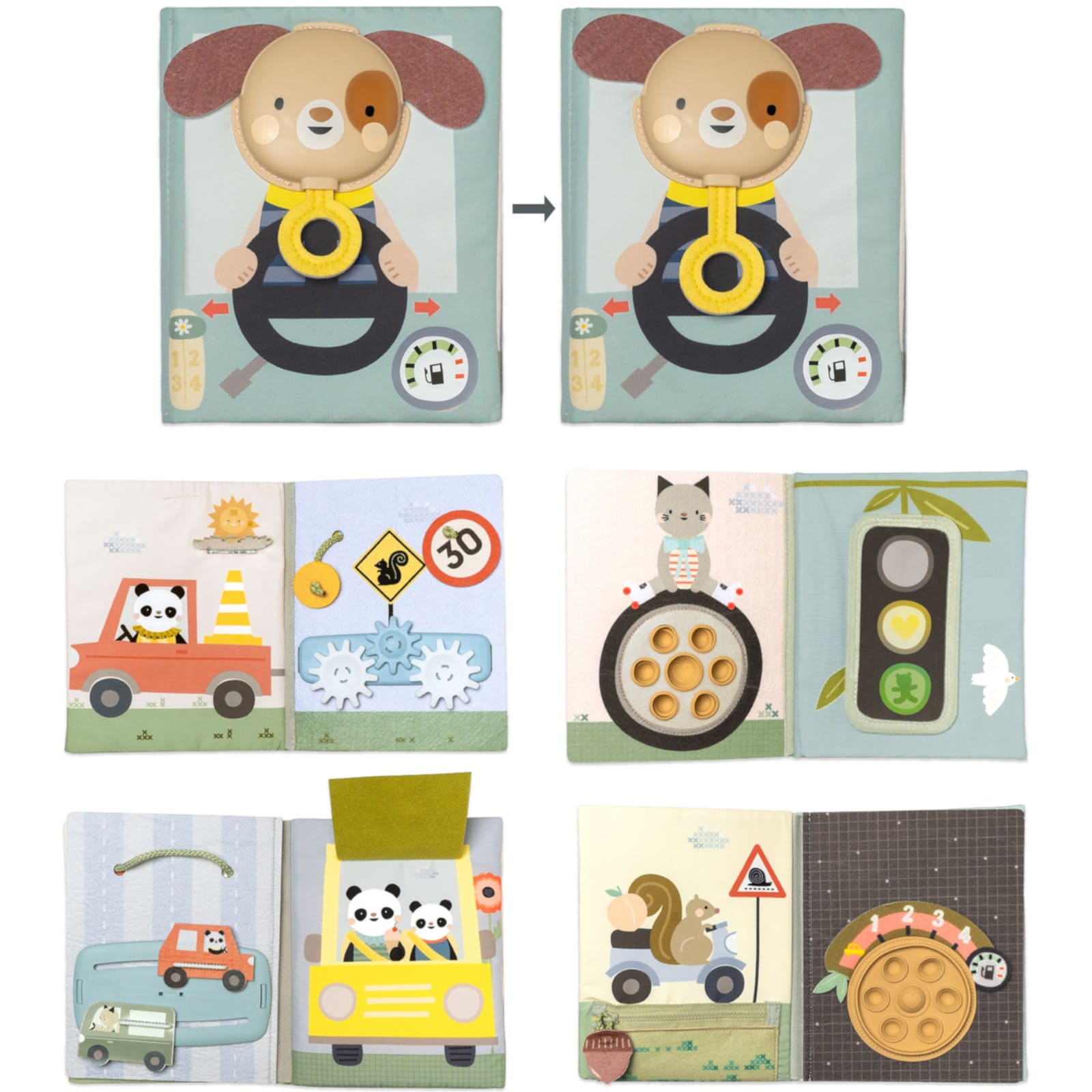 TAF-TOYS Kleines Aktivitätenbuch Traveler, 18M+