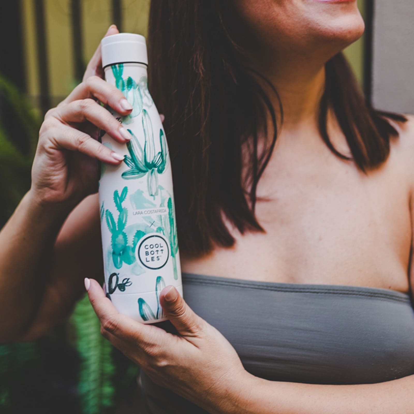 COOL BOTTLES Isolierflasche The Bottle Watercolor Cactus 500ml