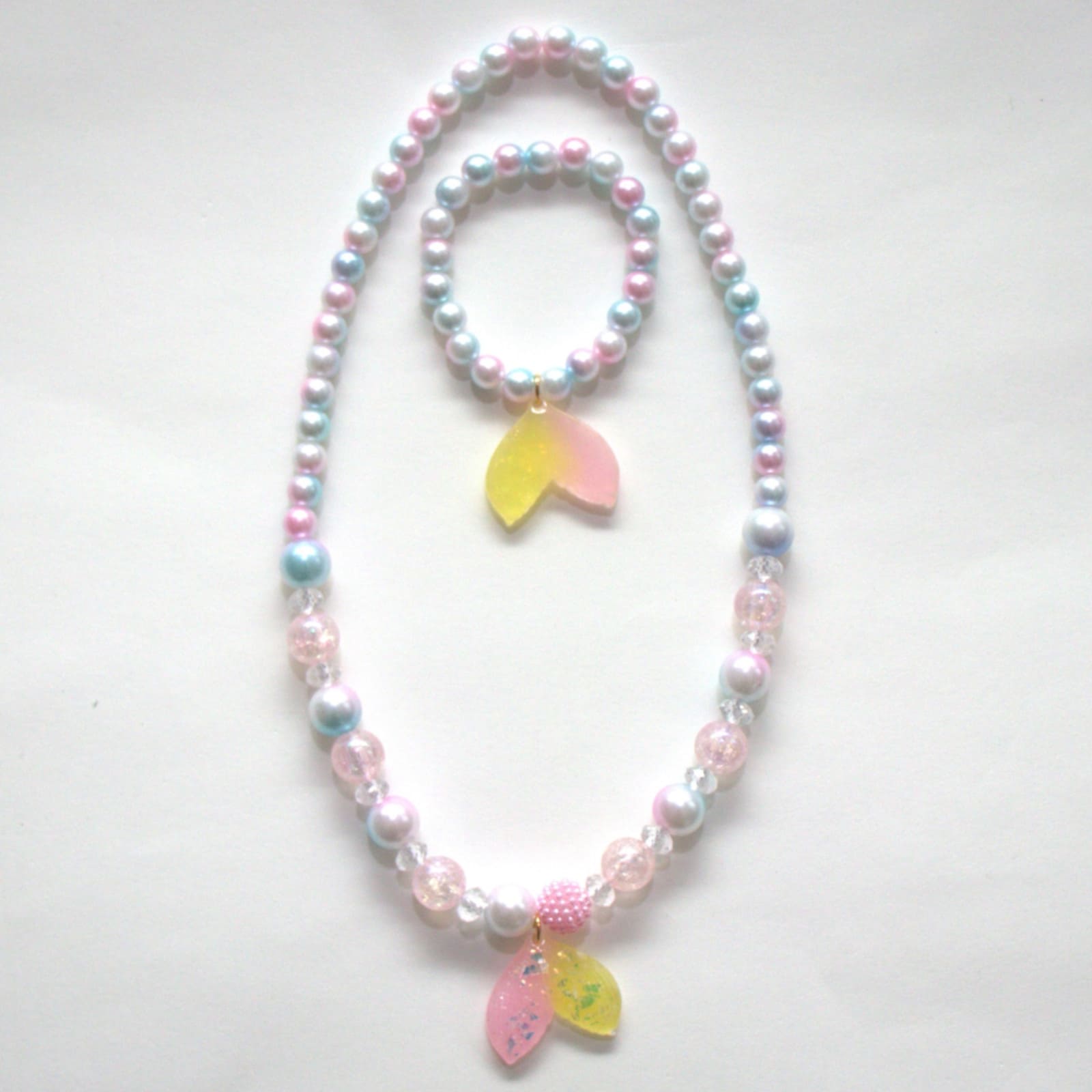 YUKO.B Halskette und Armband Meerjungfrau