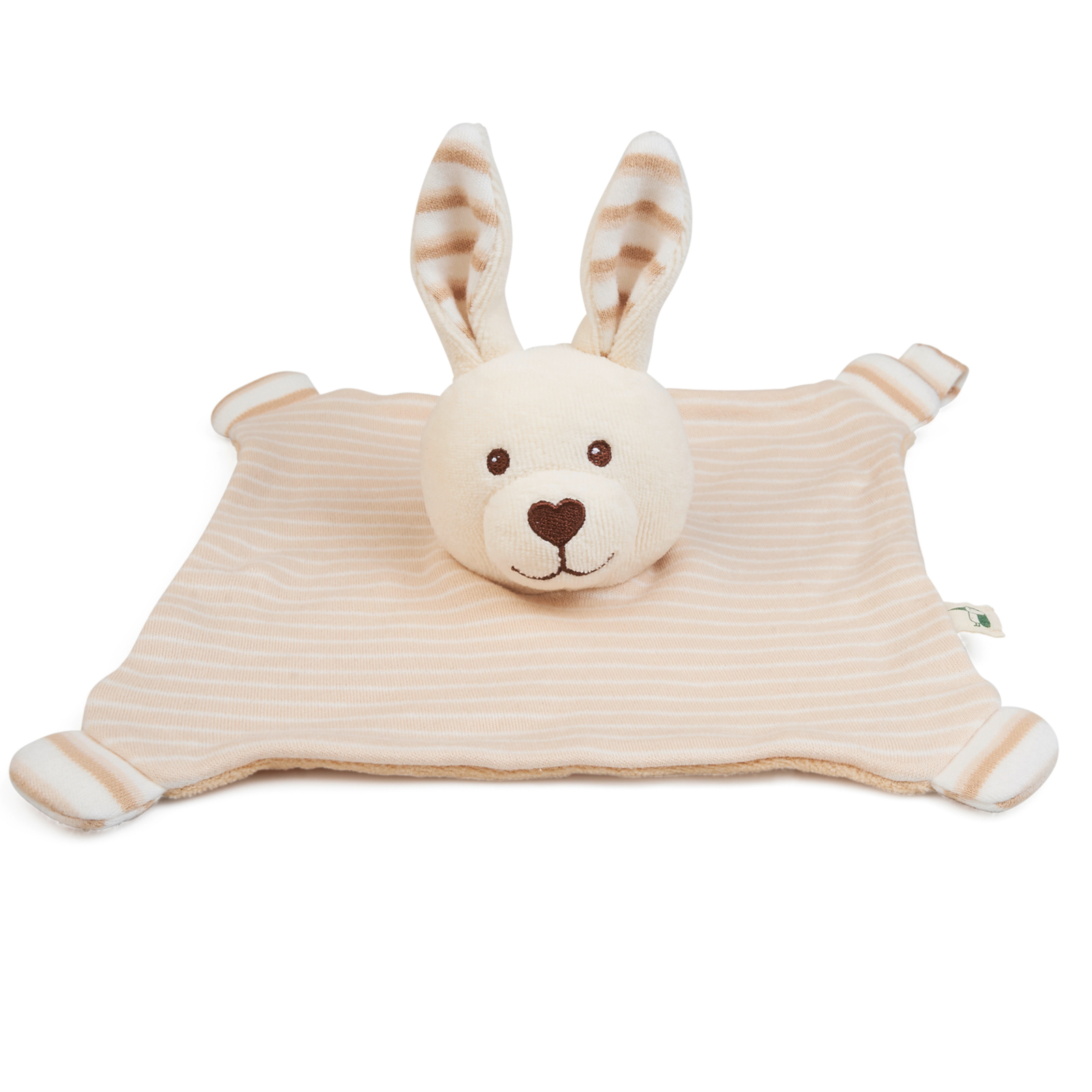 GRÜNSPECHT Kuscheltuch Hase BIO