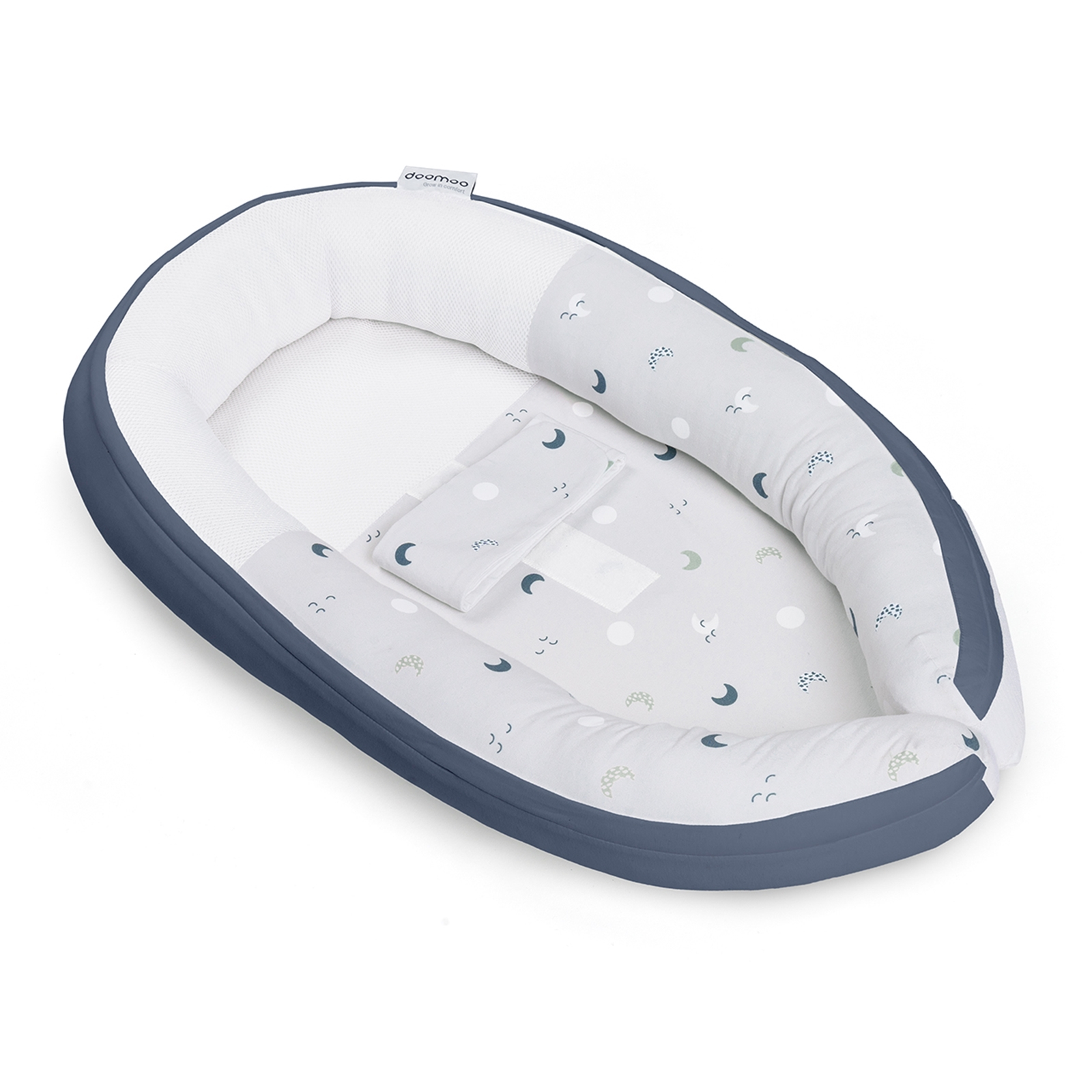 DOOMOO Cocoon Moon blau-grau
