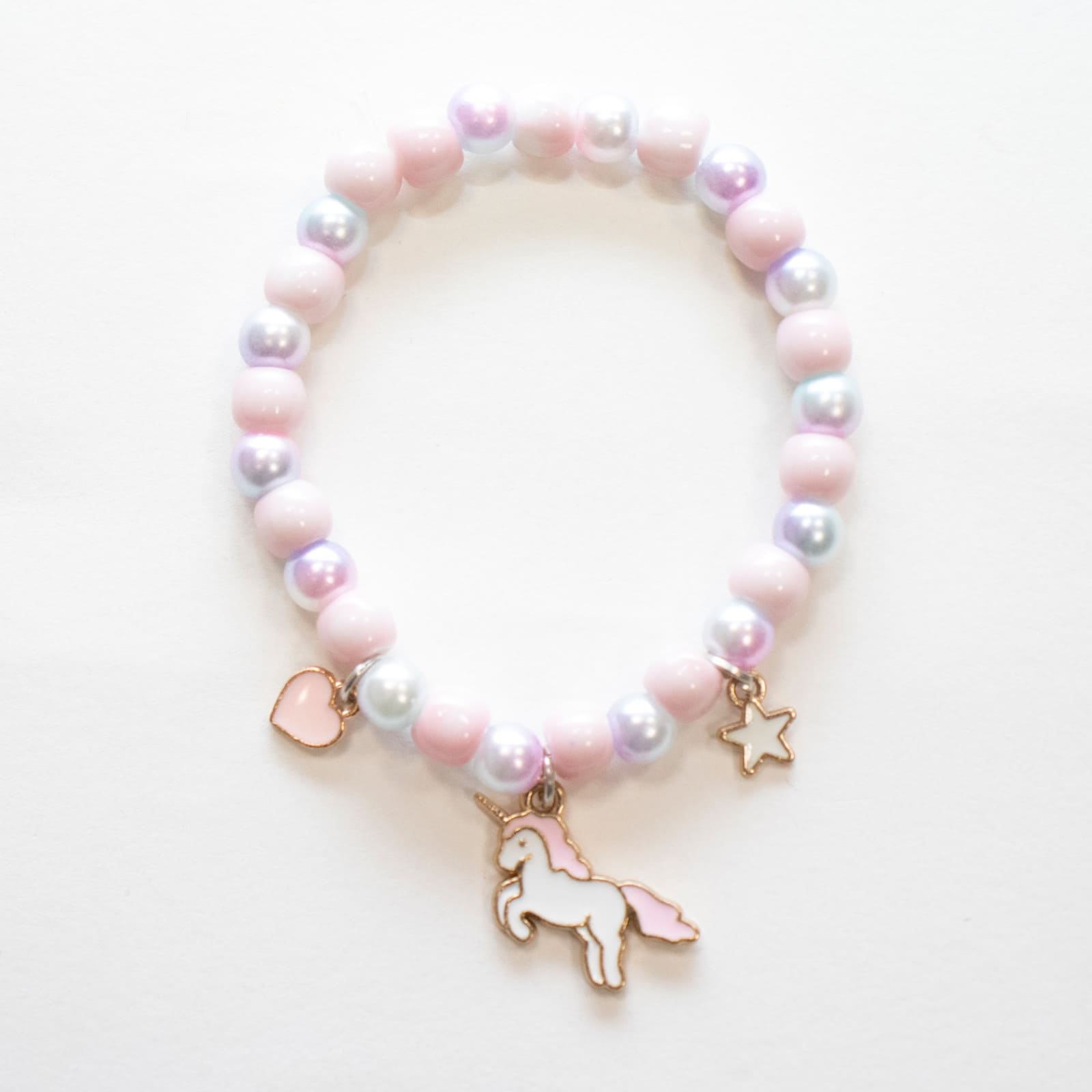 YUKO.B Perlenarmband Einhorn