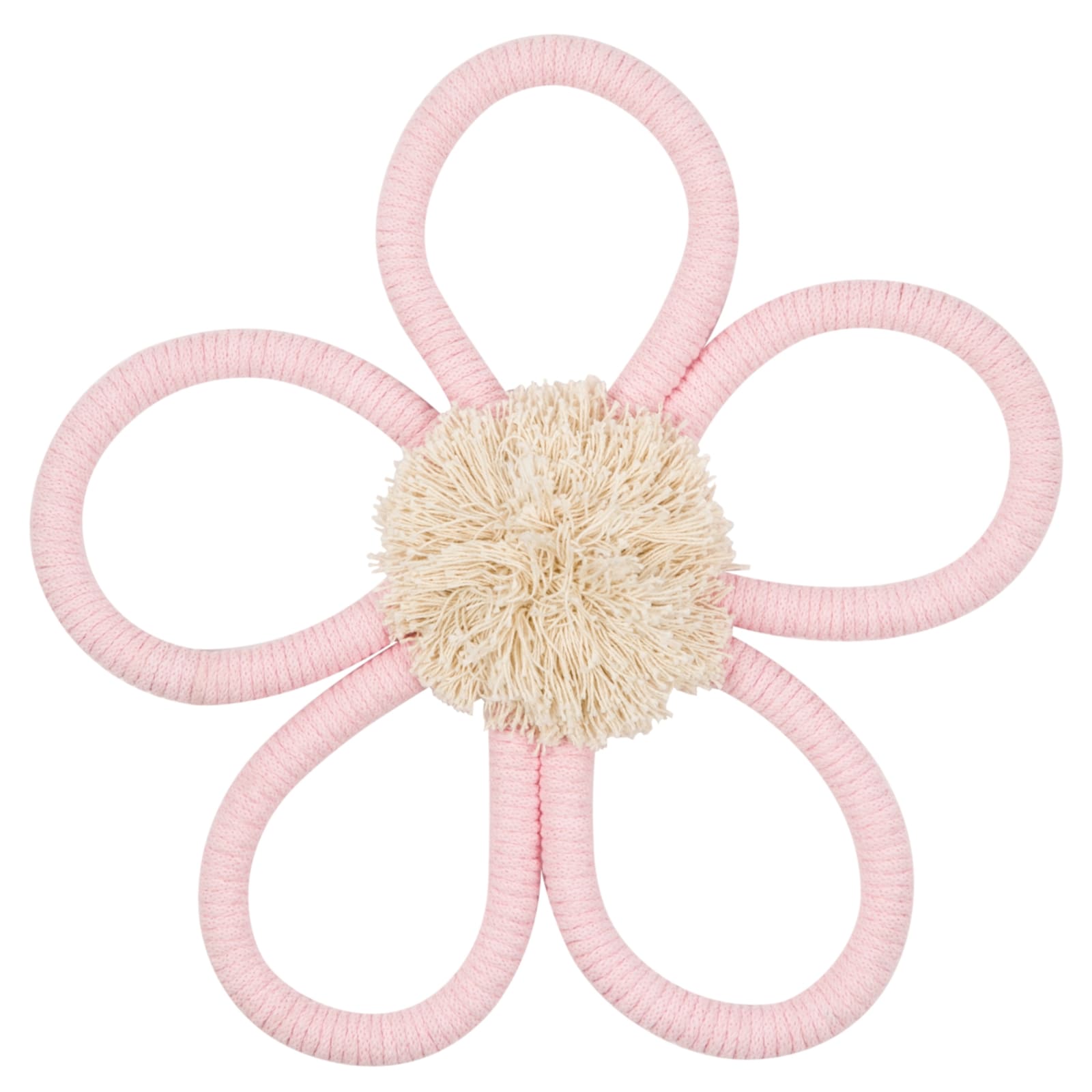 LIL'THINGS Fleur Boho décoration murale rose