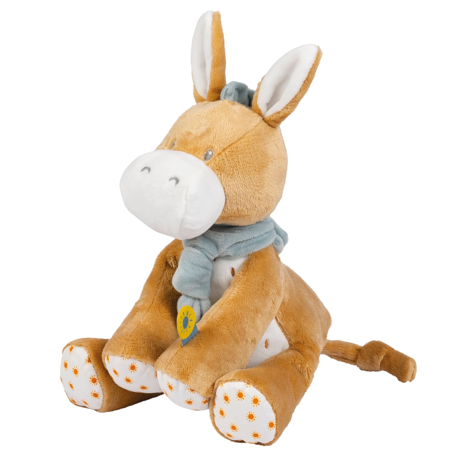 NATTOU Félix et Léo Peluche Léo l’âne