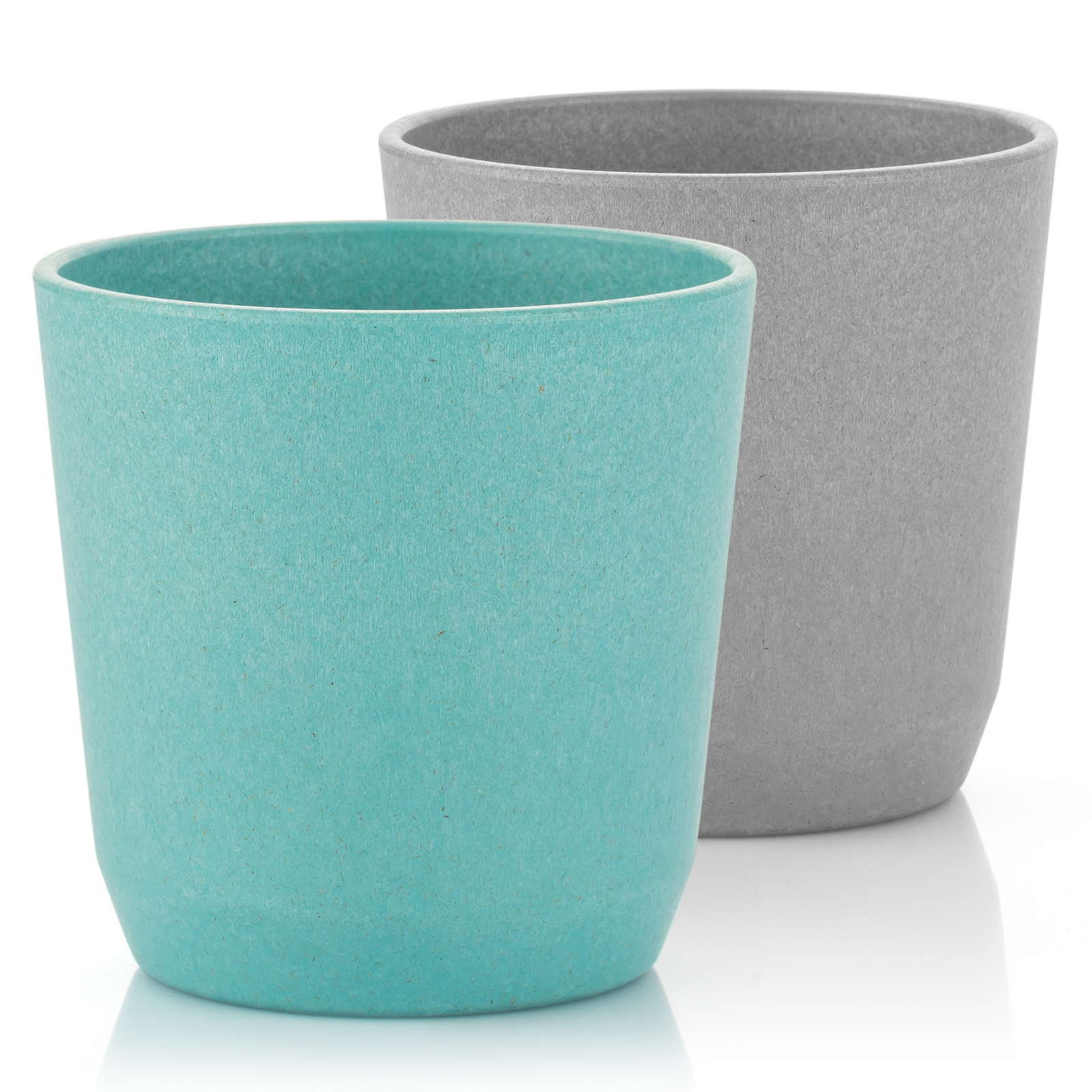 REER Becher Growing 2er Set blau-grau