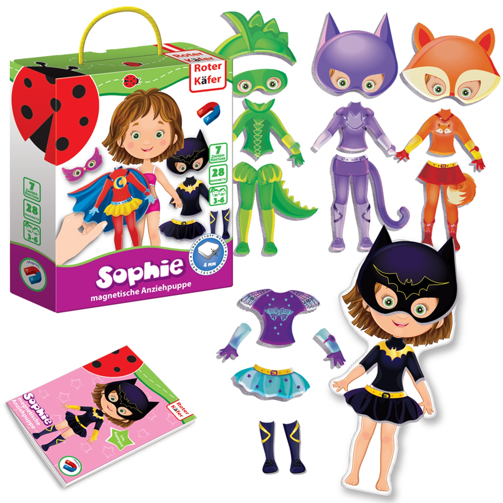 ROTER KÄFER Magnetspiel Sophie
