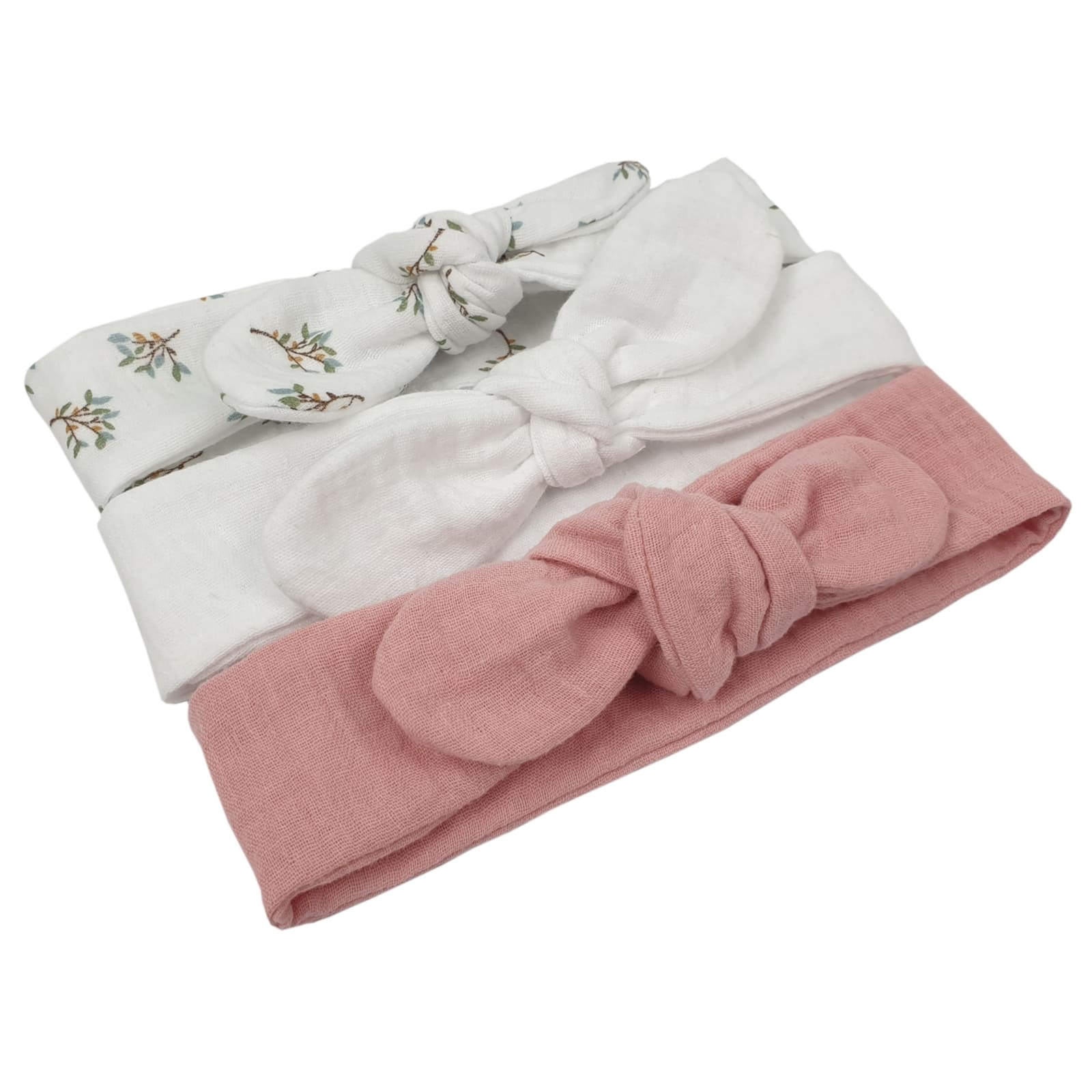 BISAL Stirnband 3er Set rosa