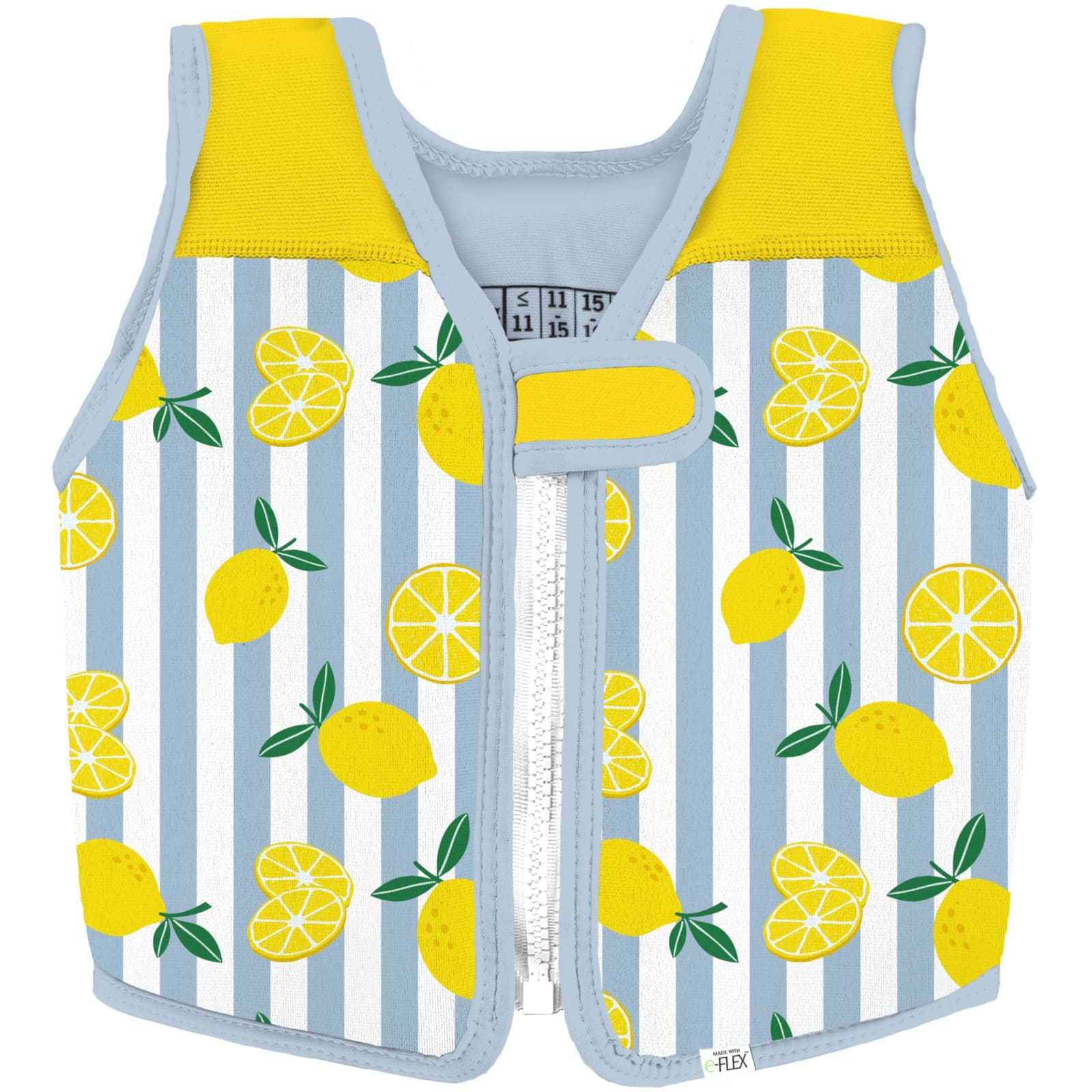 KONFIDENCE Schwimmweste e-Flex Sicilian Lemons 3-6 Jahre