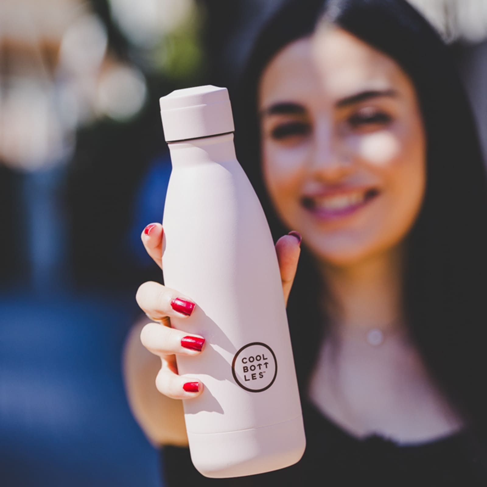 COOL BOTTLES Isolierflasche The Bottle Pastel Pink 350ml