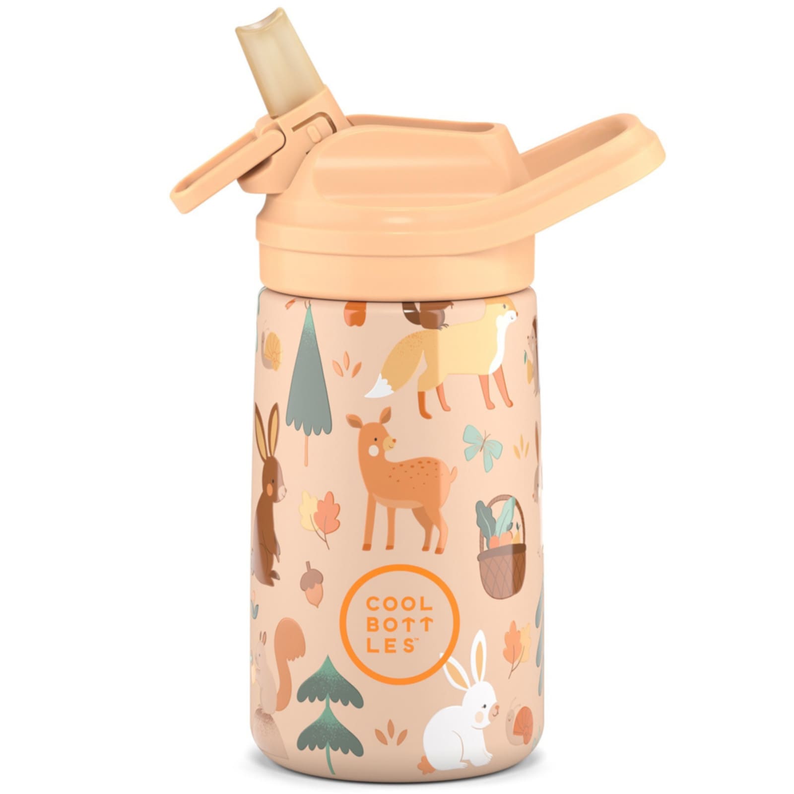 COOL BOTTLES Bouteille isotherme The Kiddie Bottle Woodland Buddies 350ml