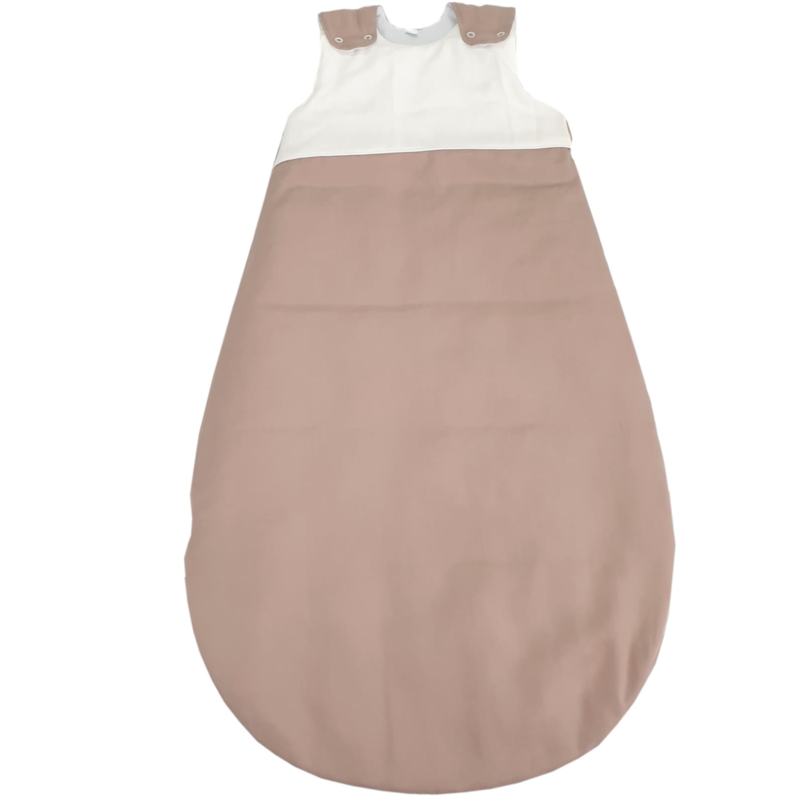 KULI-MULI Ganzjahresschlafsack Lyocell 90 cm ecru-beige