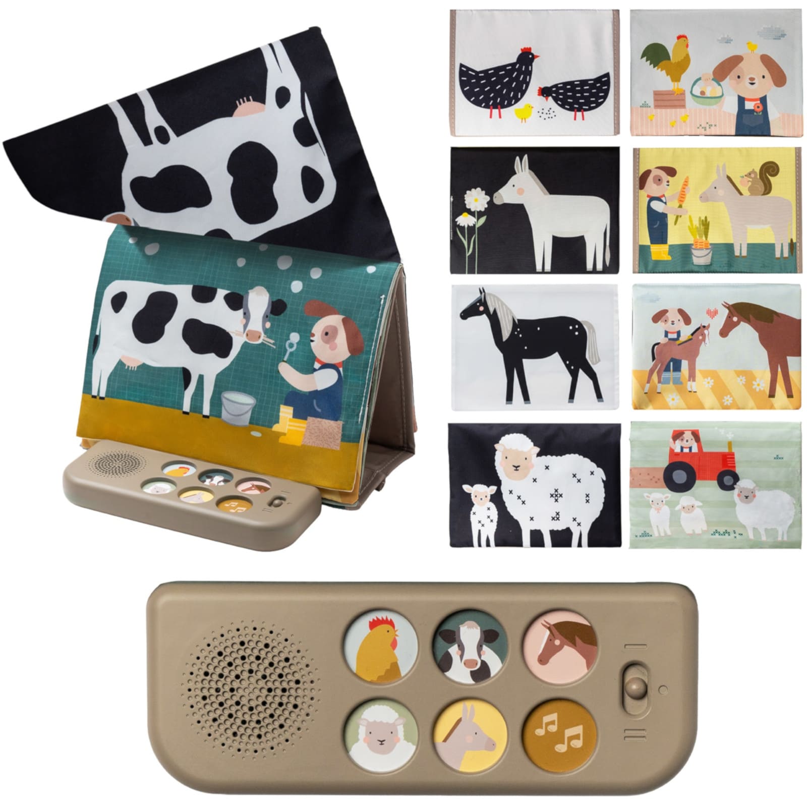 TAF-TOYS Musikalisches Buch Bauernhof, 0M+