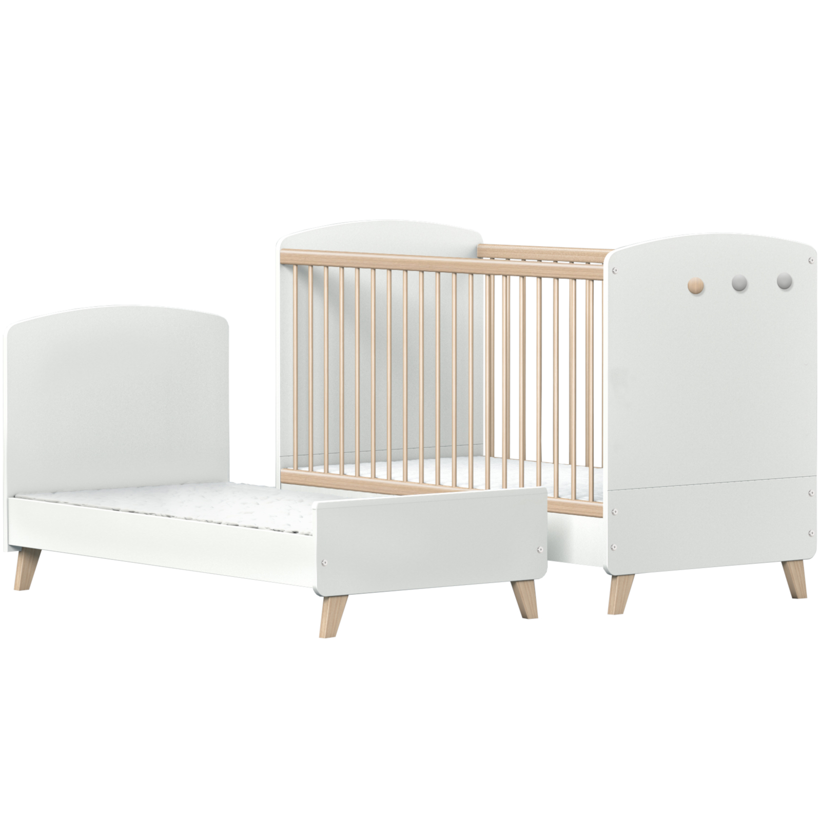 BISAL Colette Kinderbett 70x140cm weiss