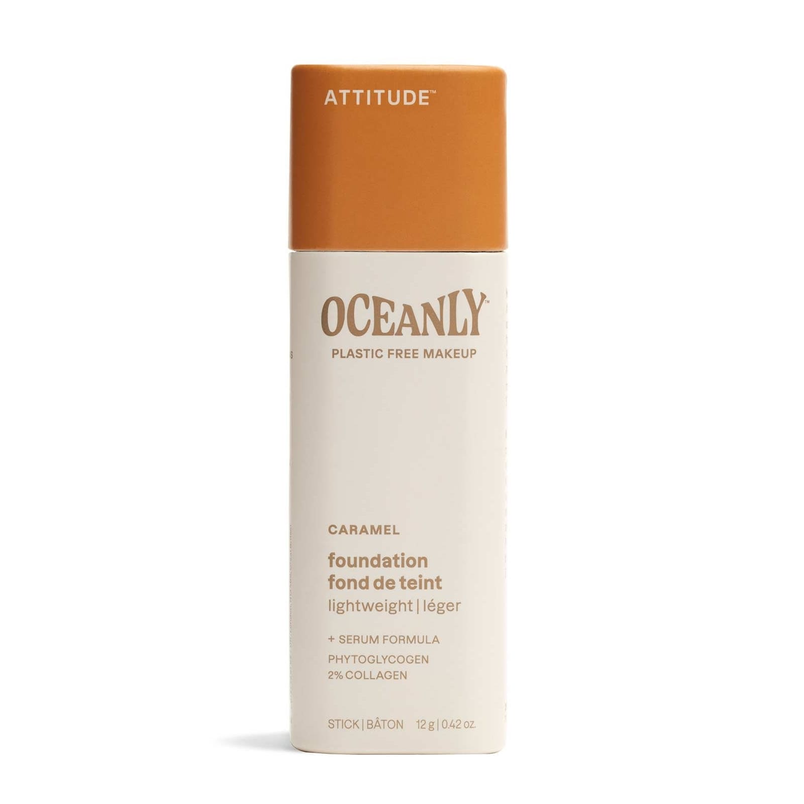 ATTITUDE Oceanly Foundation Caramel 12g