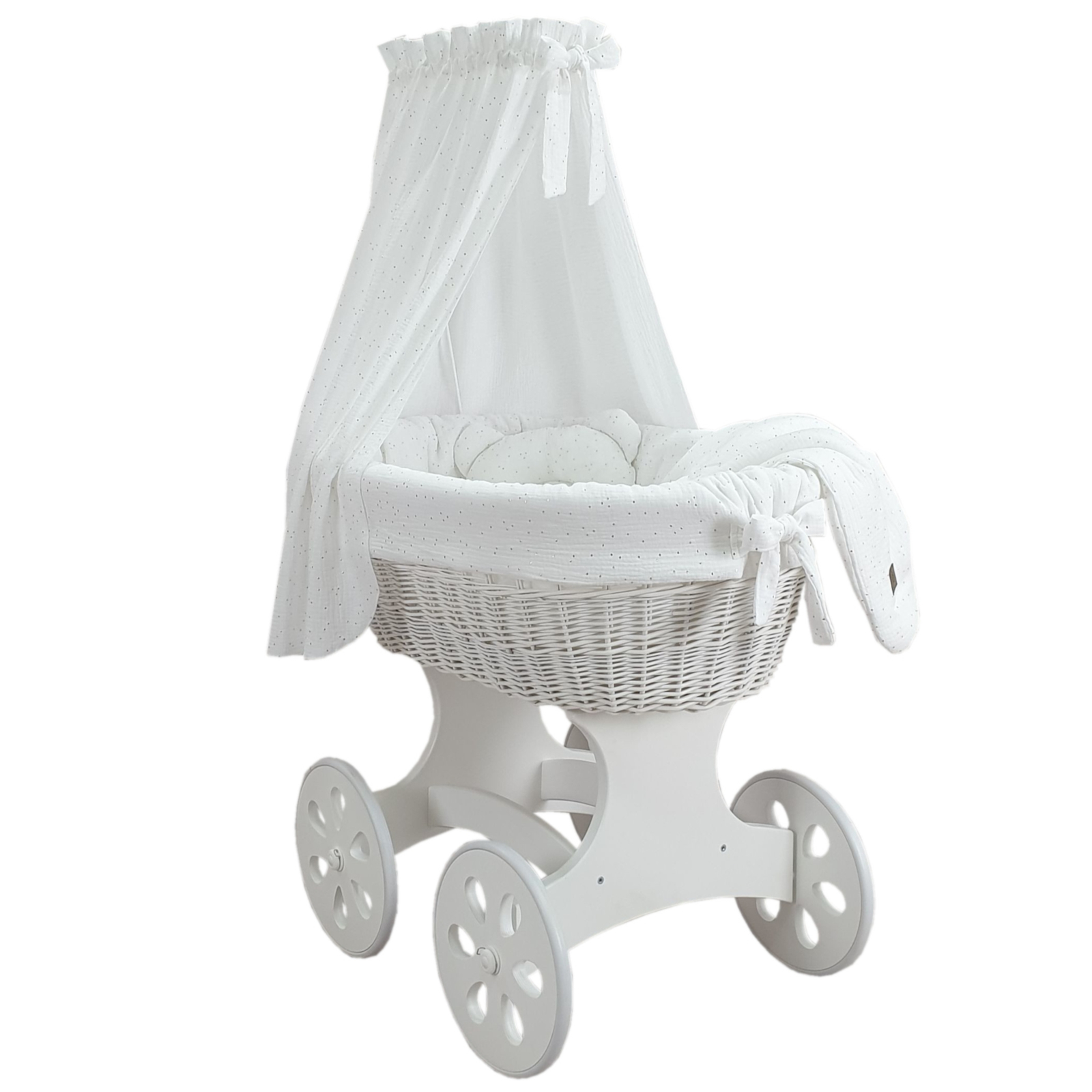 BISAL Bollerwagen weiss-weiss