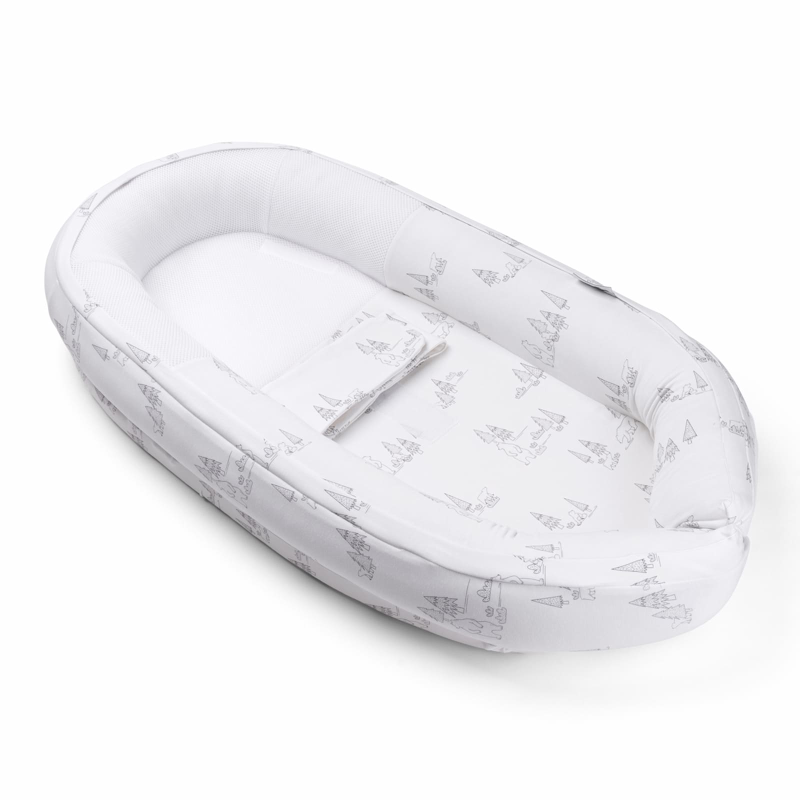 DOOMOO Cocoon Bear Family grau