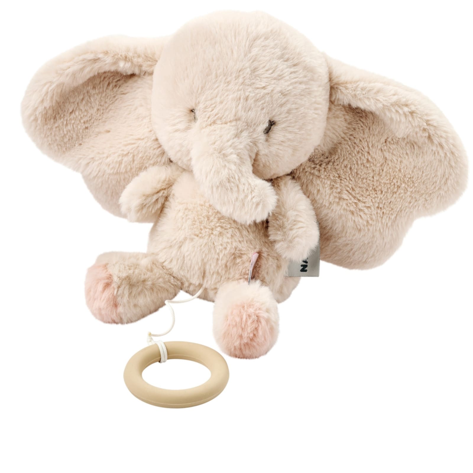 NATTOU FanFan Boîte musicale éléphant sable