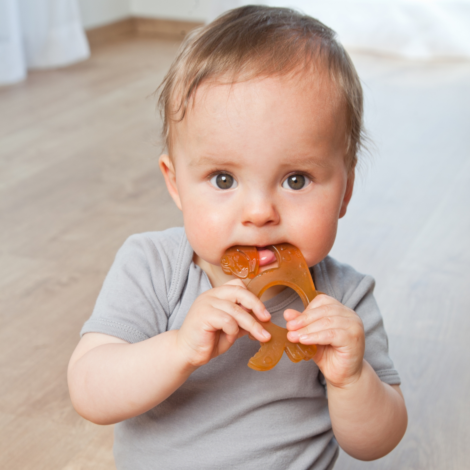 GRÜNSPECHT Bio-Beissring Dinosaurier