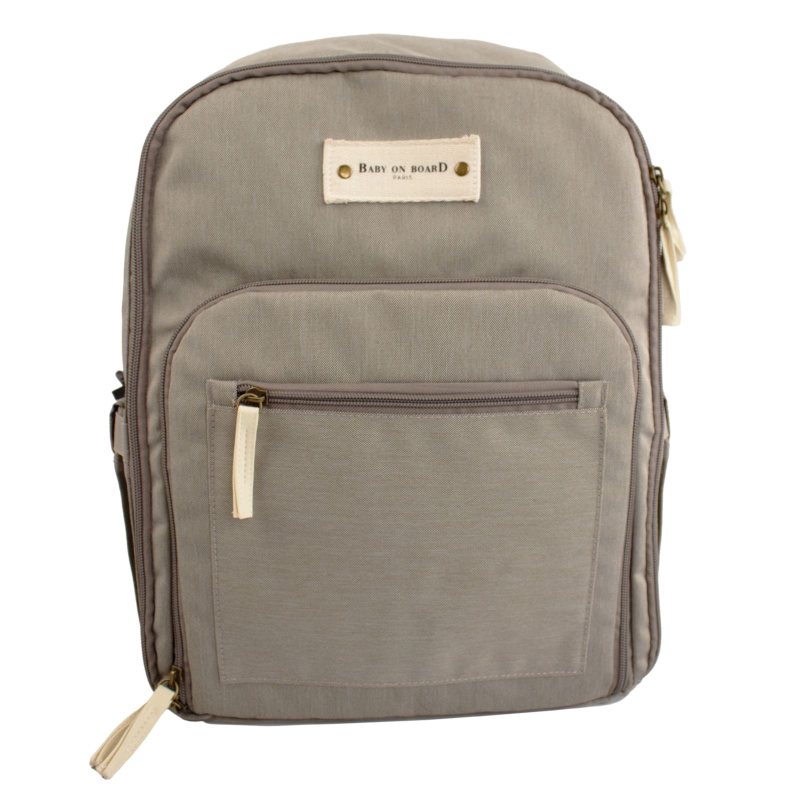 BABY ON BOARD Wickelrucksack Agathe grau