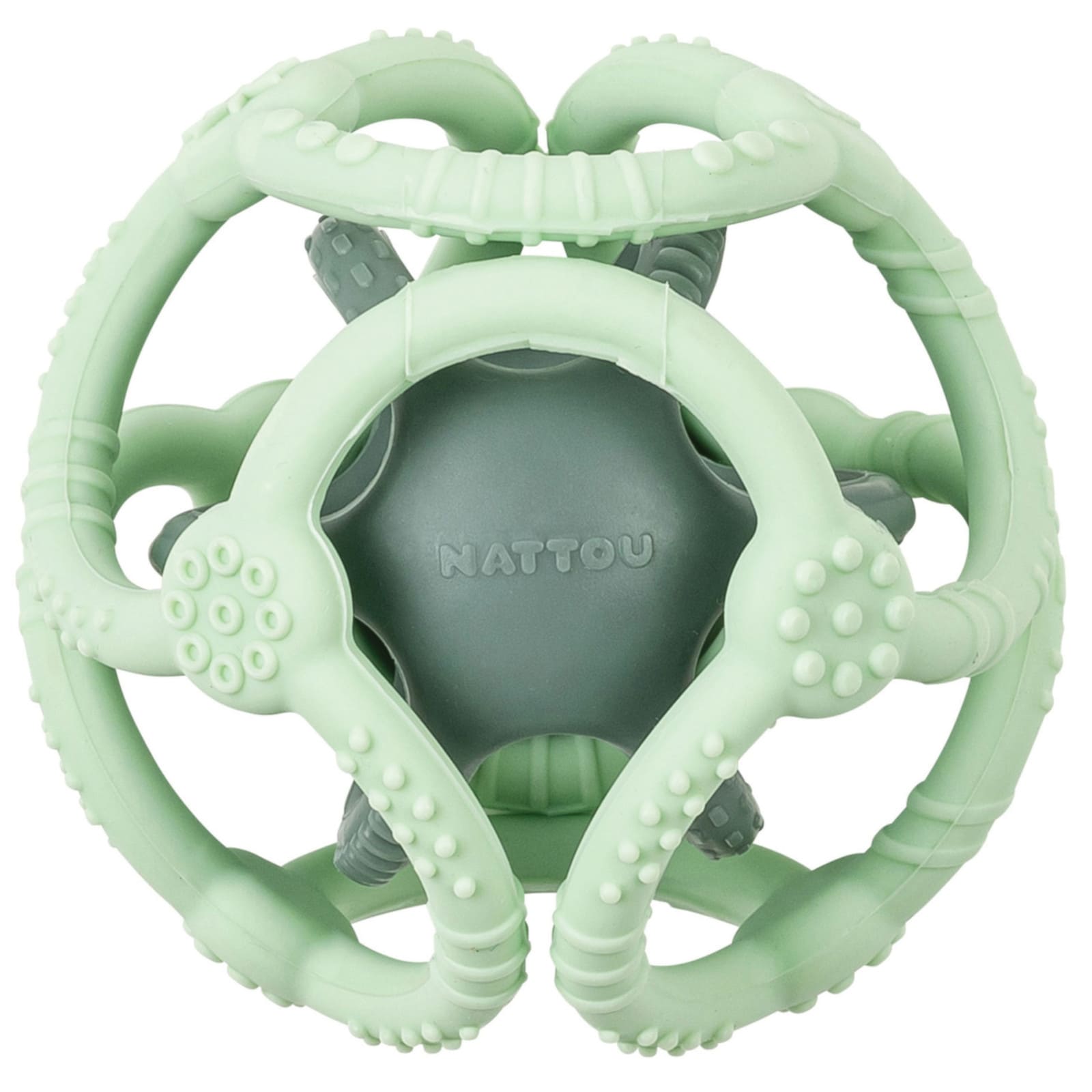 NATTOU SILIKON Ballset 2er Pack mint-grün