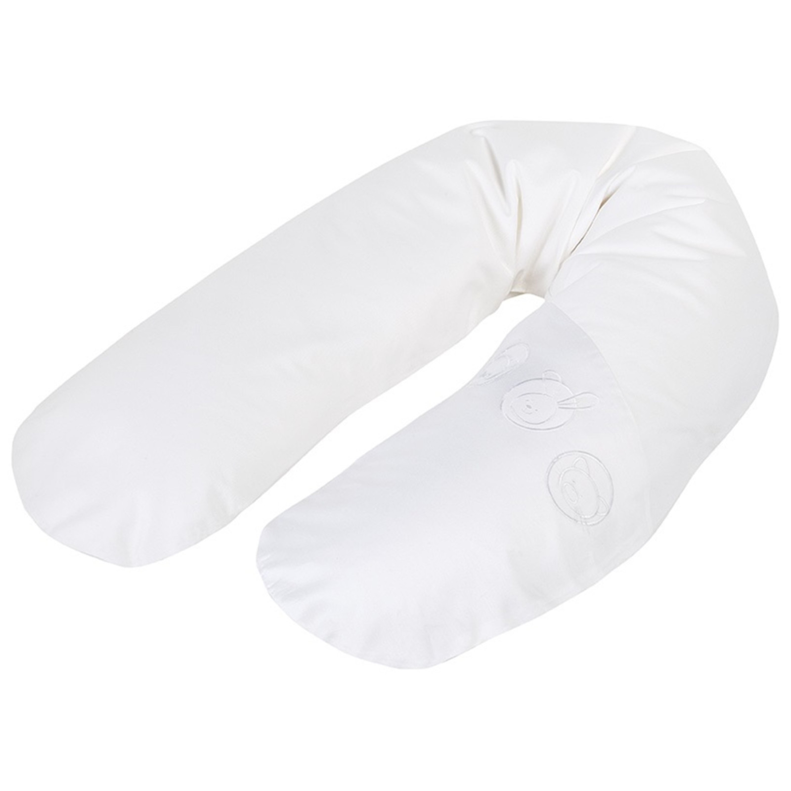 KULI-MULI Stillkissen Petits Animaux weiss