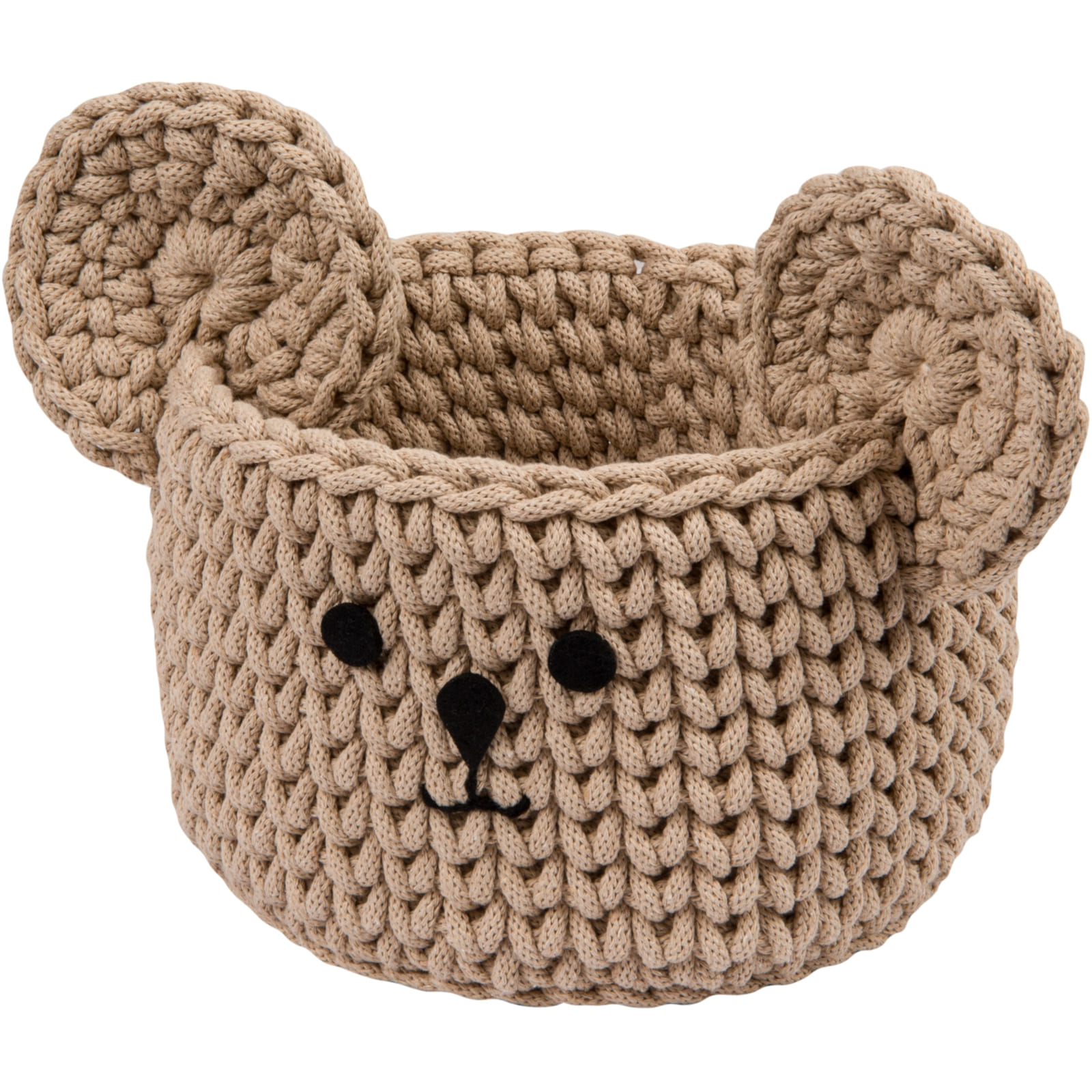 LIL'THINGS Panier ours mocca