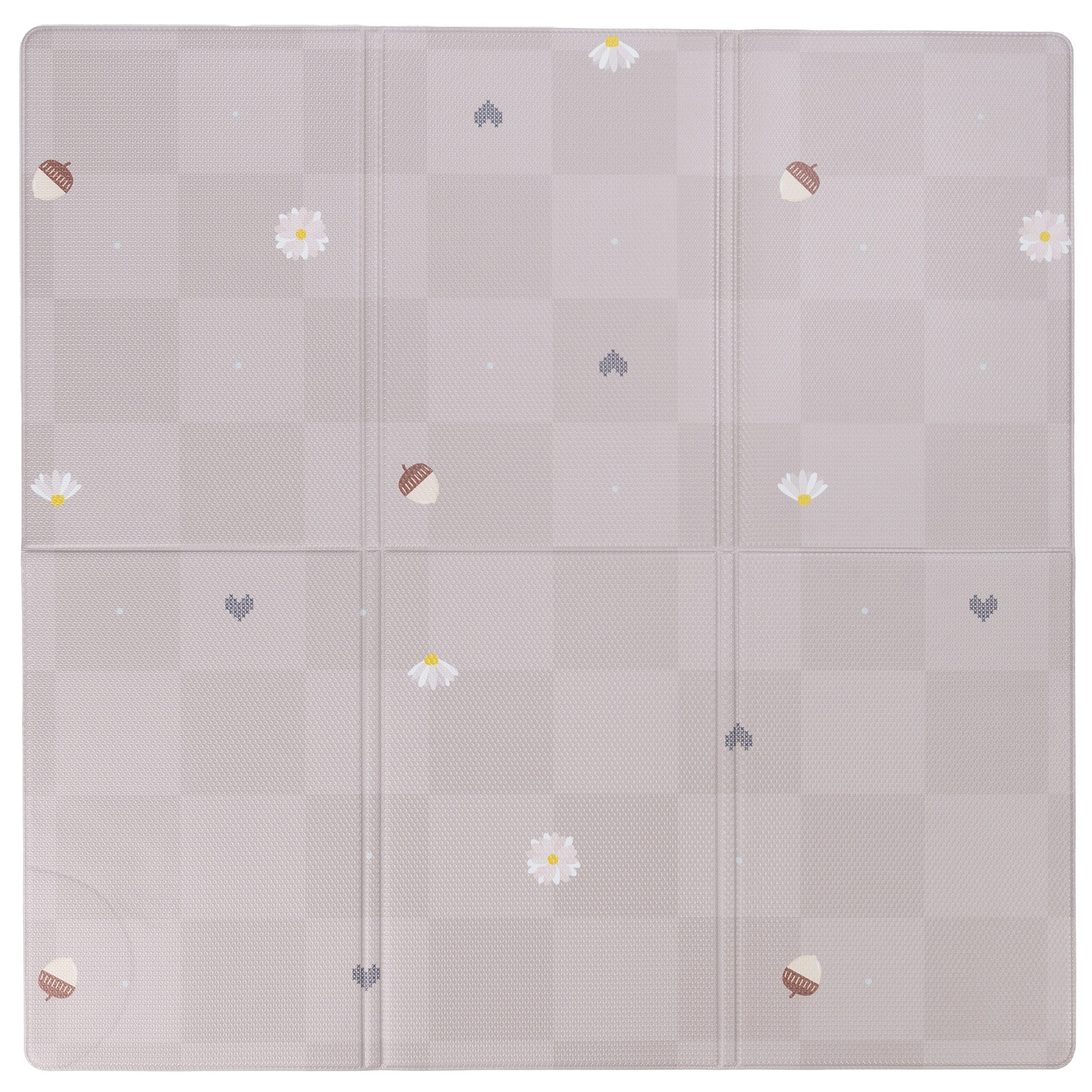 TAF-TOYS Krabbelmatte Fold & Play Checkers, 0M+