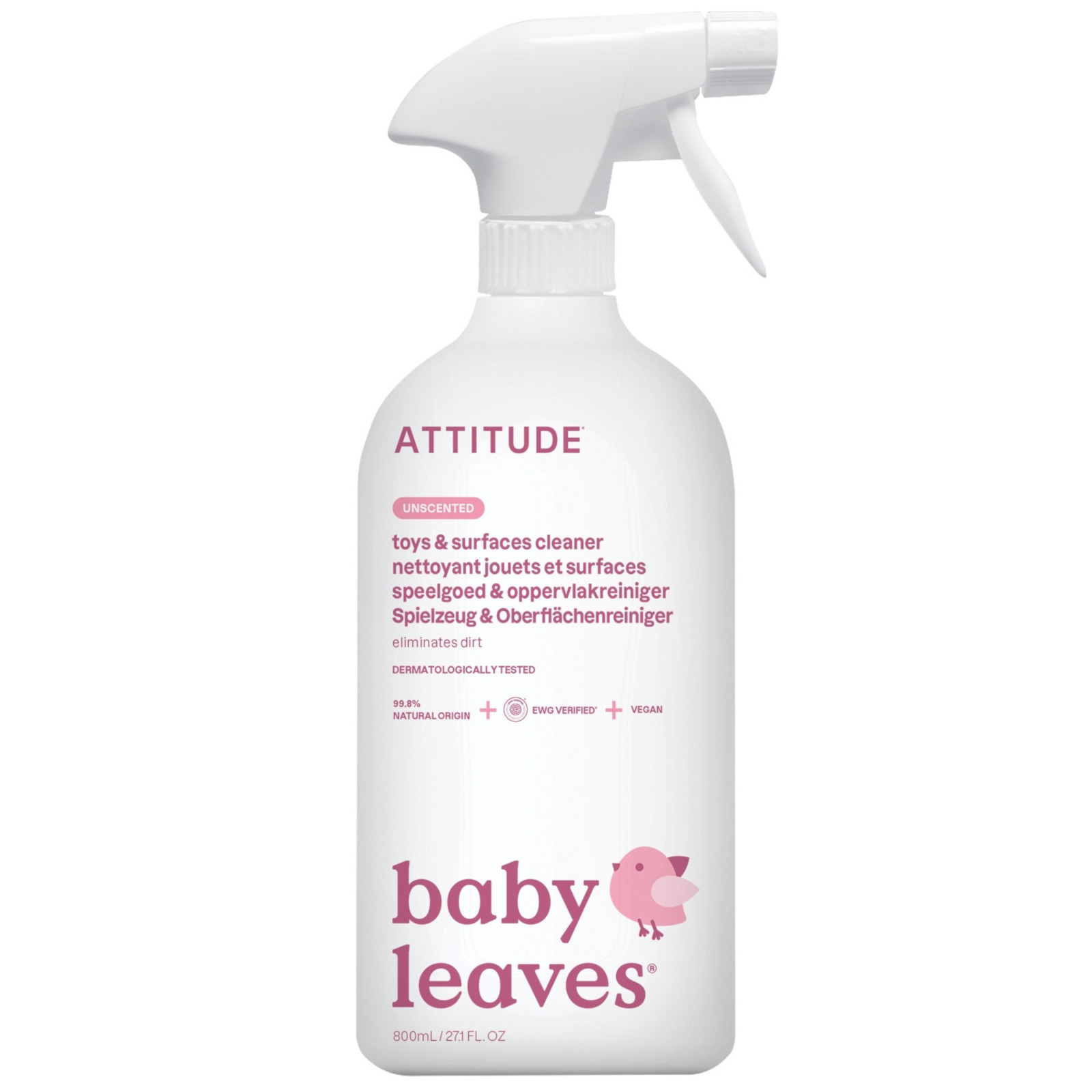 ATTITUDE Little Ones Spielzeug- und Oberflächenreiniger 800ml