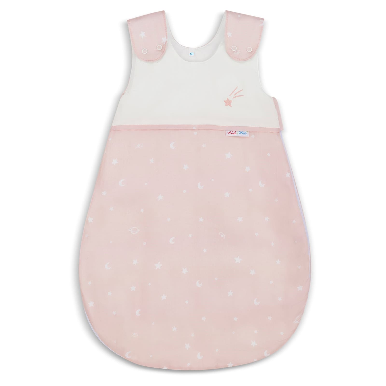 KULI-MULI Schlafsack Lyocell Space Rose 110 cm