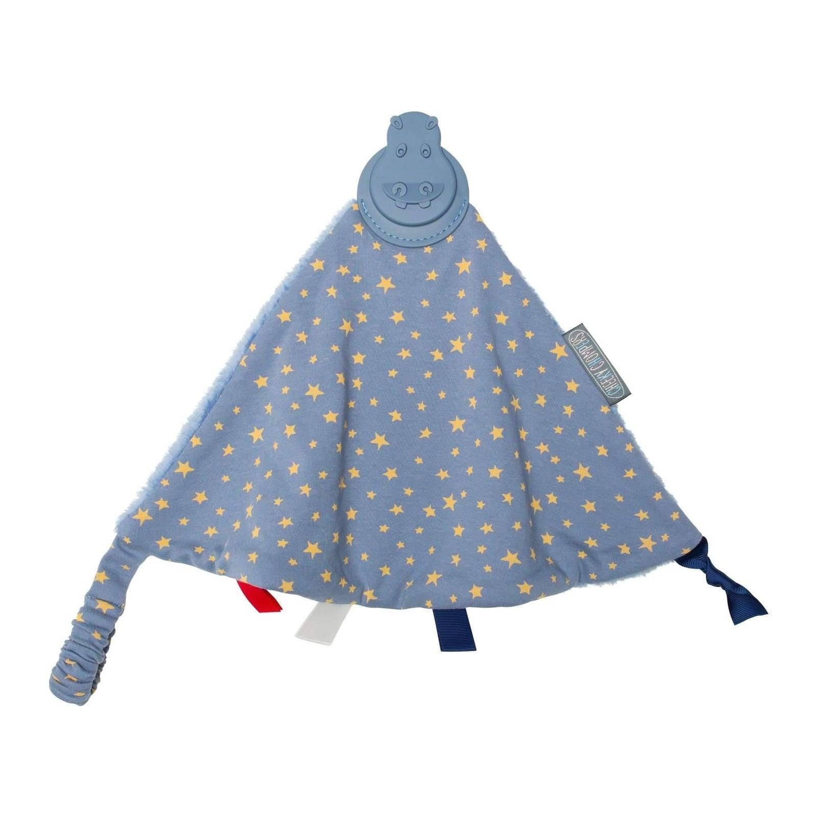 CHEEKY CHOMPERS Kuscheltuch mit Beissring Comfortchew Midnight Stars
