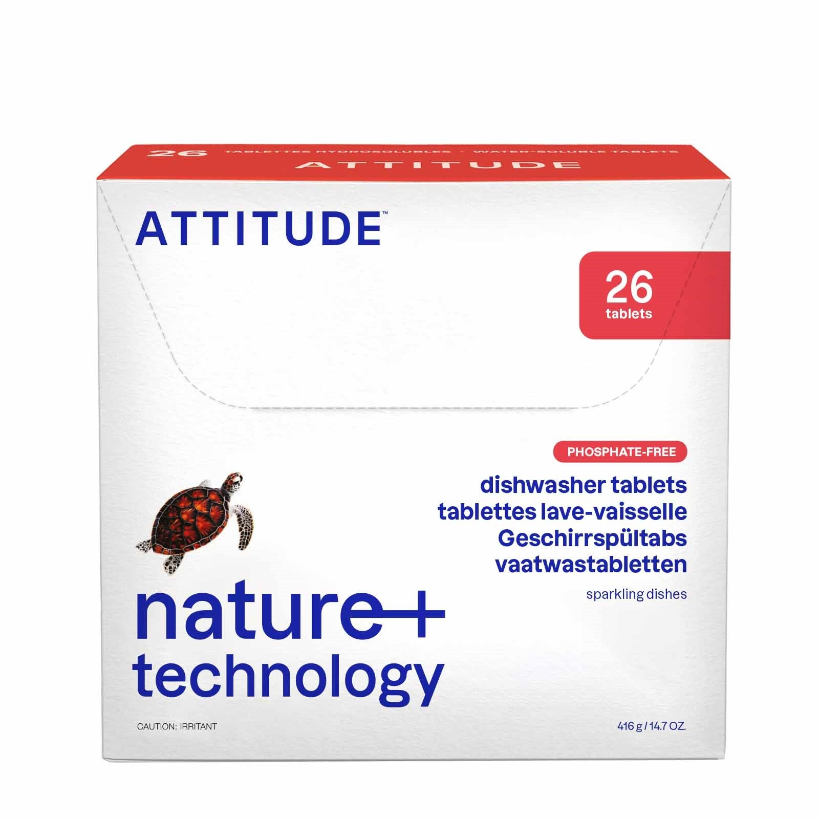 ATTITUDE Geschirrspültabs 26Stk.