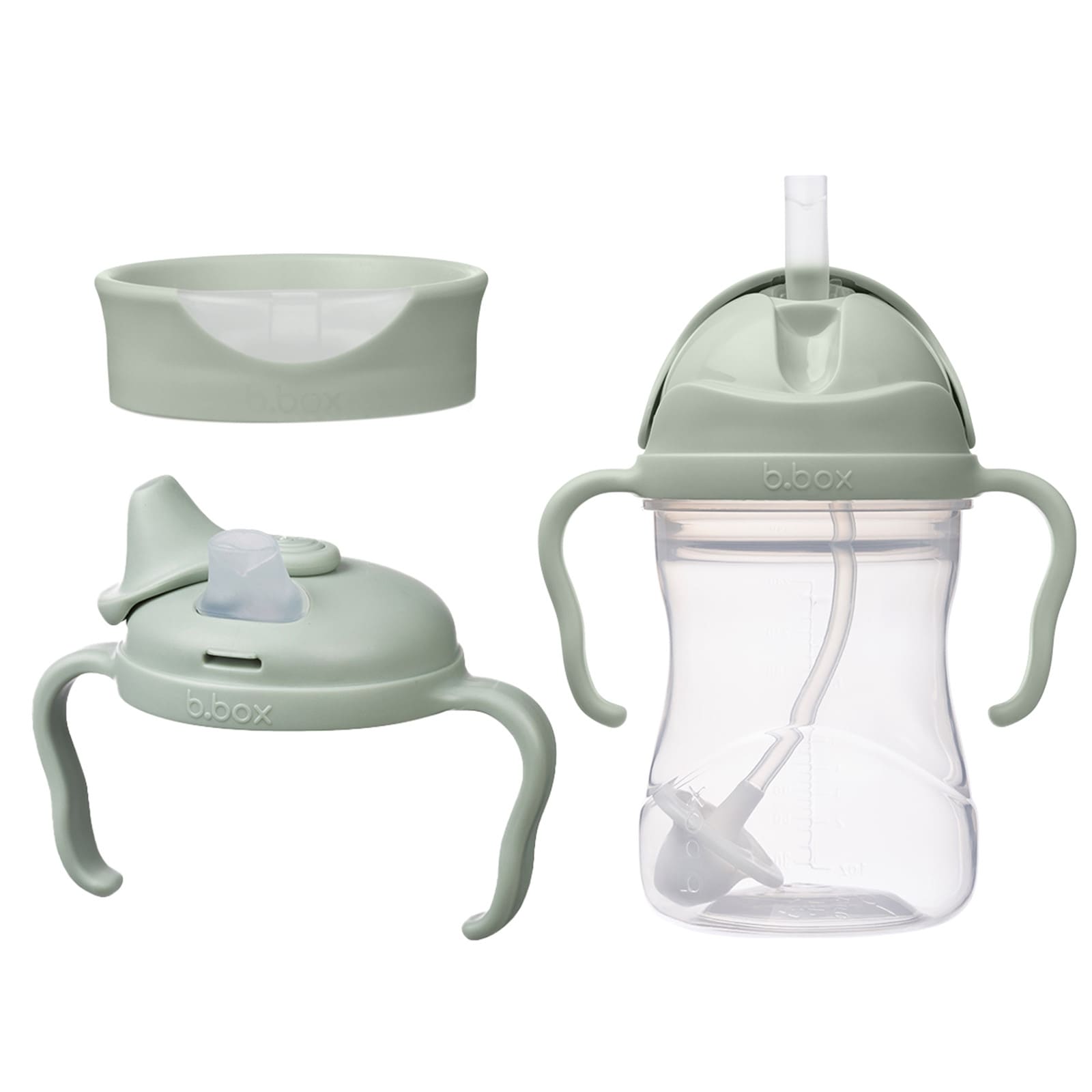 B.BOX 3in1 Vorteilspack Trinklernbecher 240ml Sage