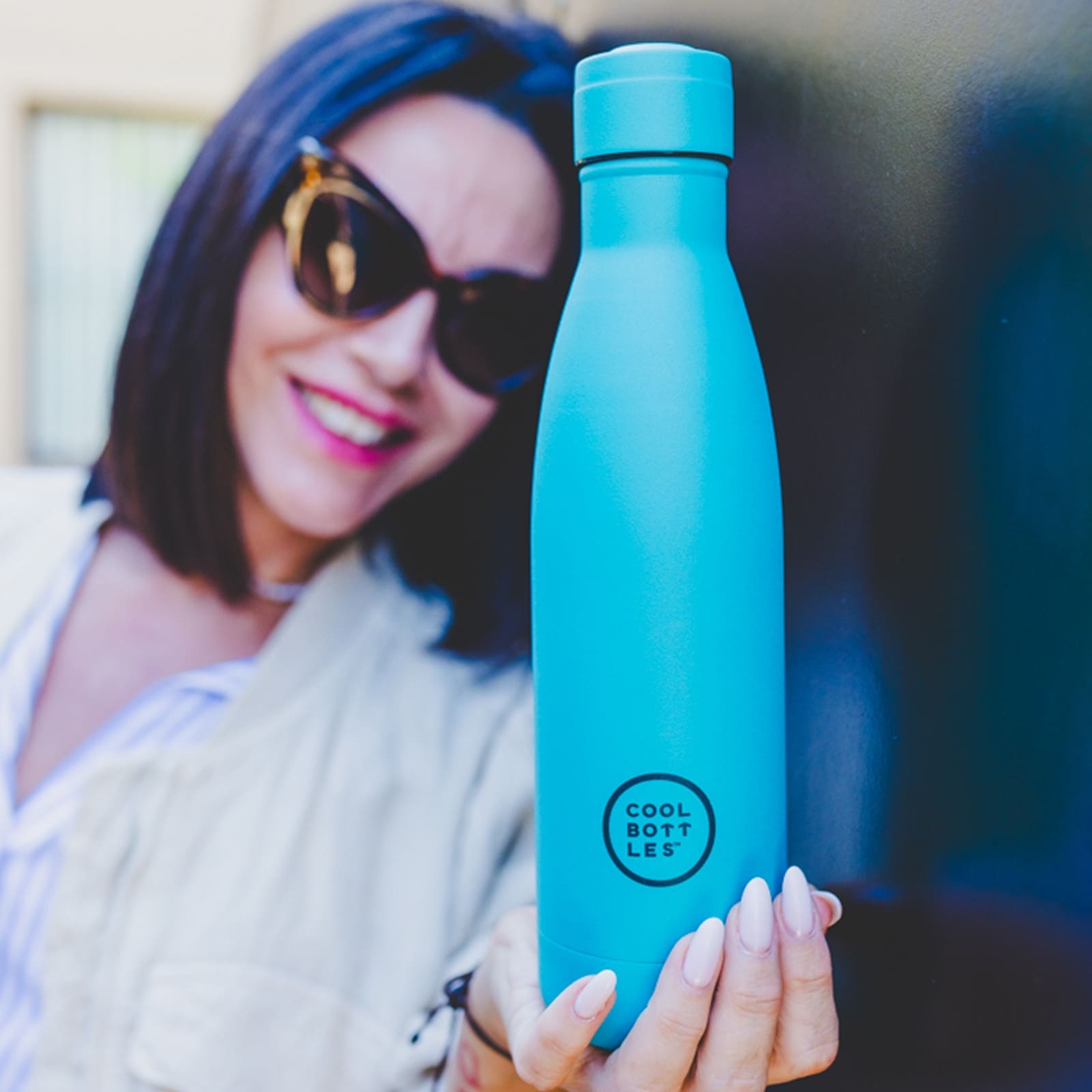 COOL BOTTLES Isolierflasche The Bottle Vivid Turquoise 750ml