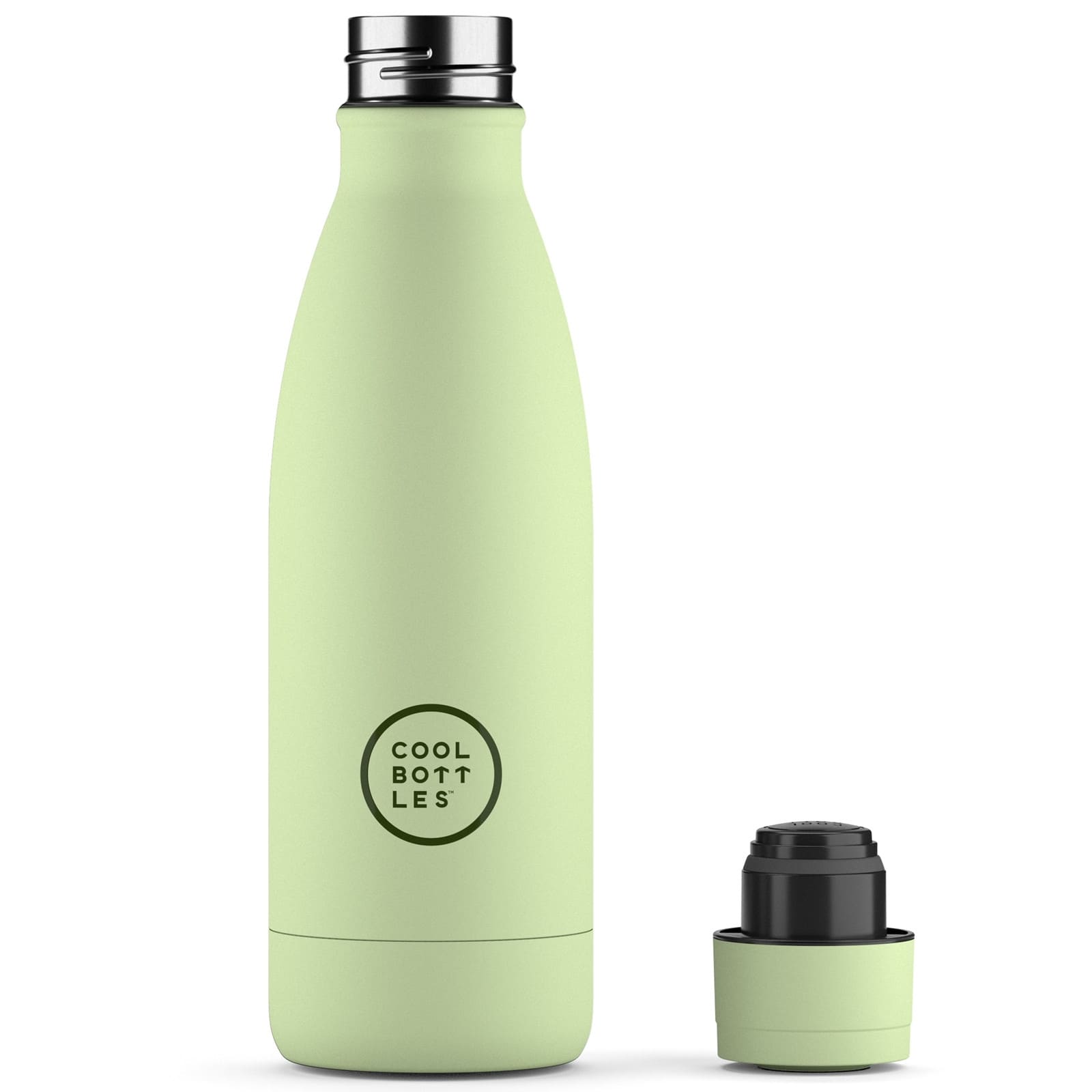 COOL BOTTLES Isolierflasche The Bottle Pastel Green 350ml
