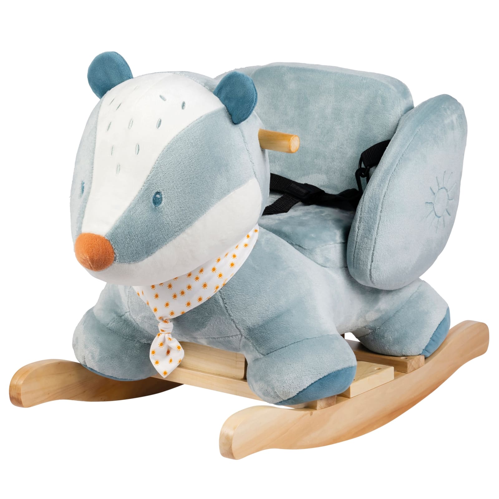 NATTOU Felix und Leo Schaukeltier Felix der Dachs