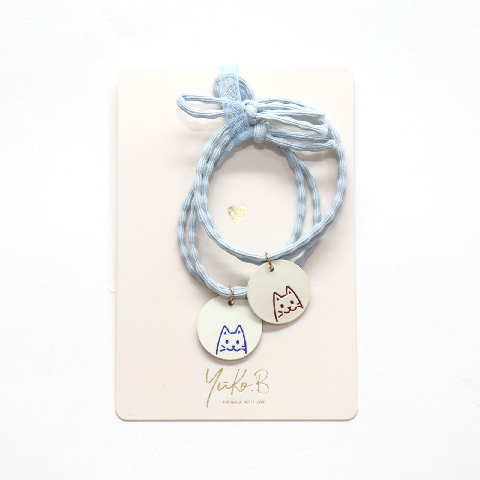 YUKO.B Haargummi 2er Pack Porträt