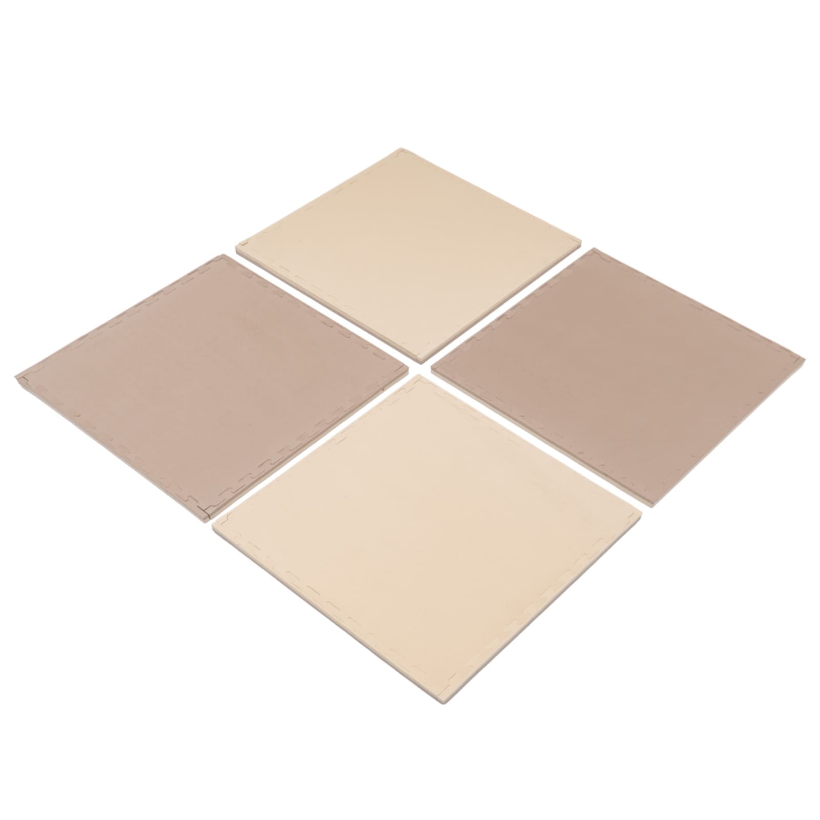 IGLU Puzzlespielmatte XL 4er Pack beige