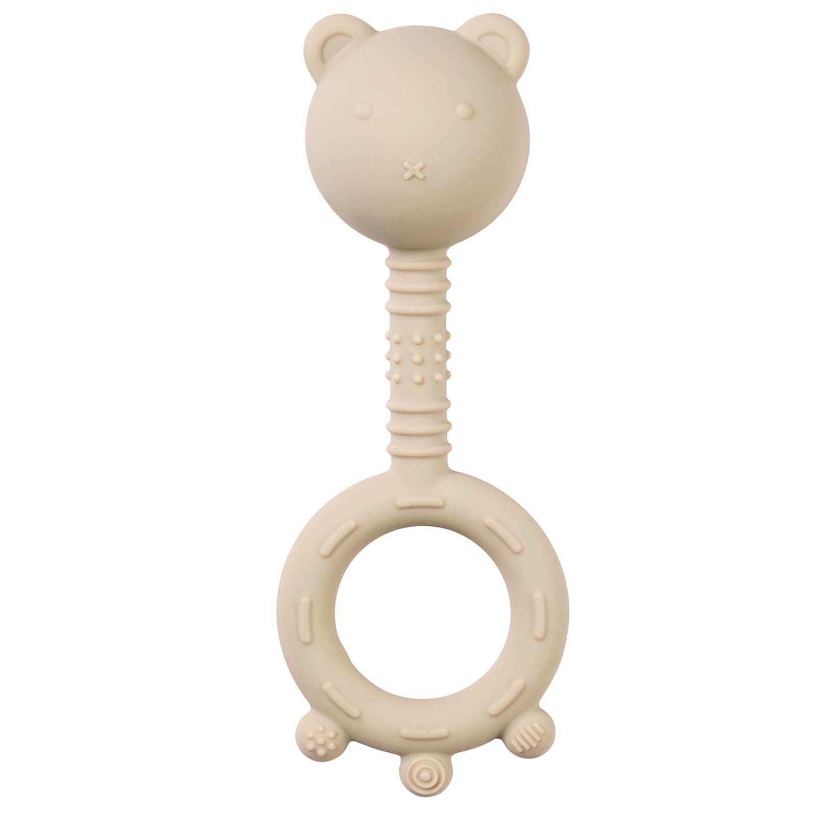 NATTOU SILIKON Rassel Bär beige