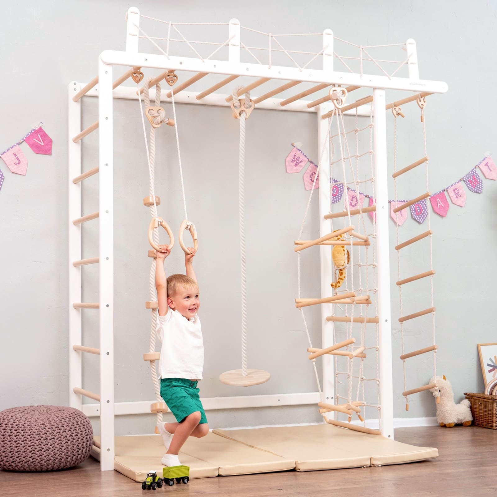 WOODANDHEARTS Aire de jeux intérieure Pont