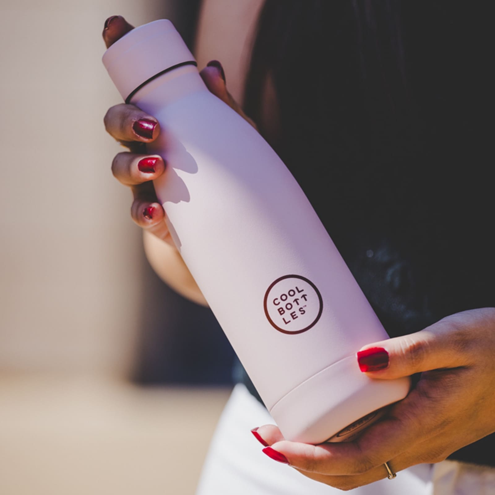 COOL BOTTLES Isolierflasche The Bottle Pastel Pink 350ml