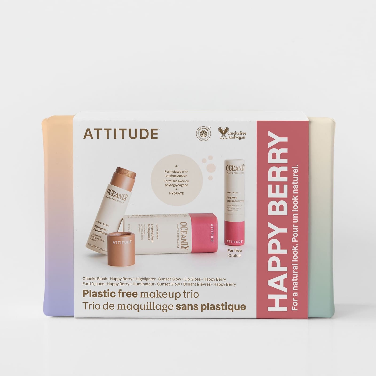 ATTITUDE Oceanly Set Minis Happy Berry