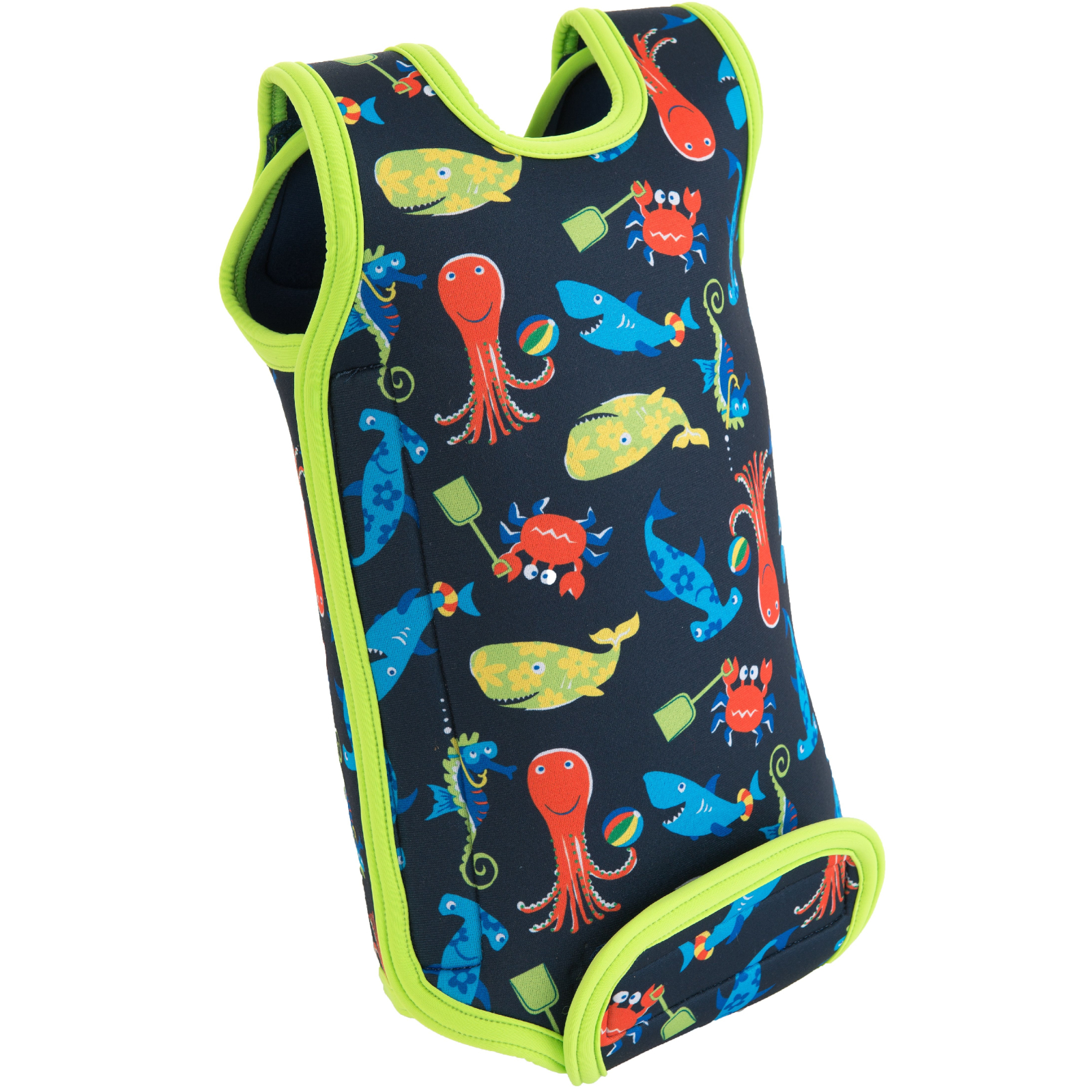 KONFIDENCE Baby-Neoprenanzug Babywarma Meerestiere navy, 0-6 Monate