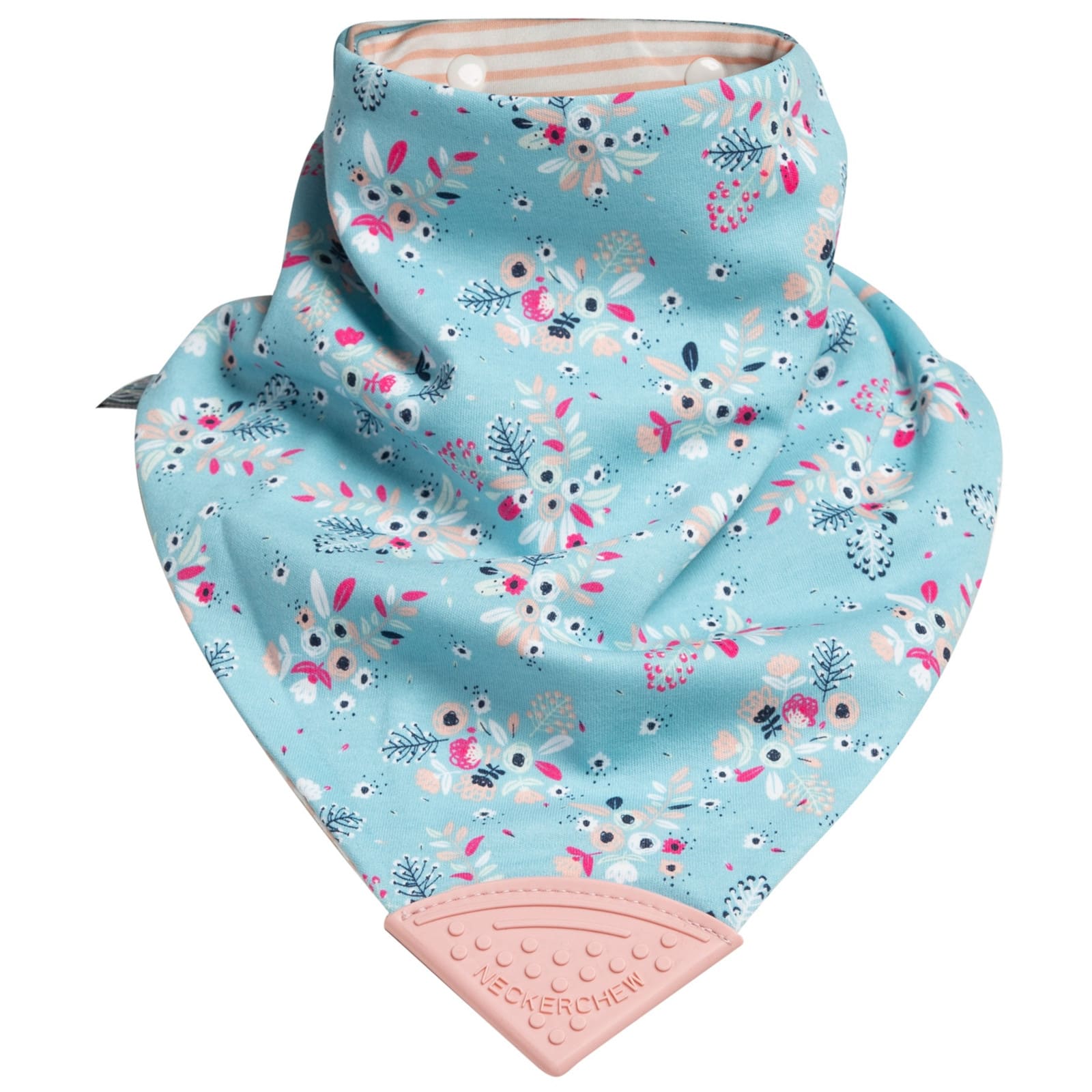 CHEEKY CHOMPERS Beisslätzchen Large Neckerchew Botanical Bloom
